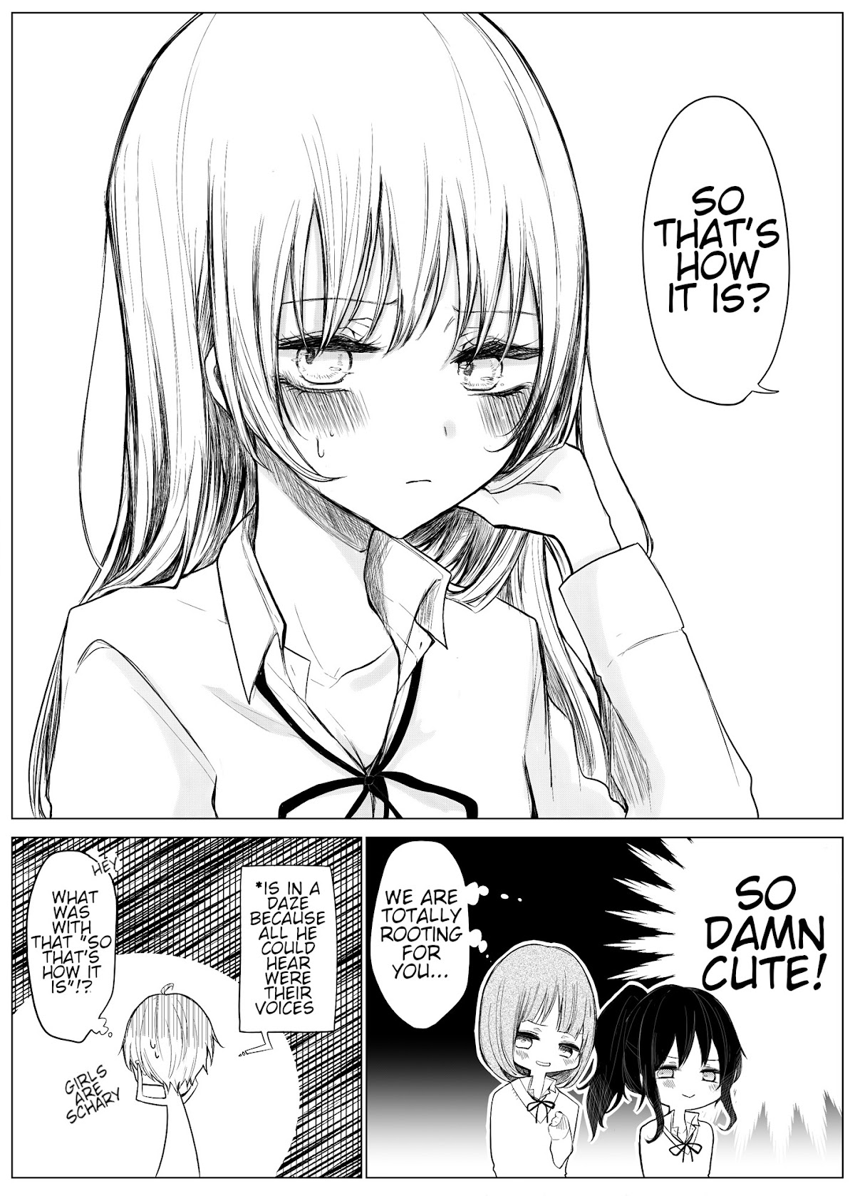 Ichizu de Bitch na Kouhai Chapter 10 page 4 - Chapter 10: A story about how i eavesdropped on the conversation involving my flitarious junior