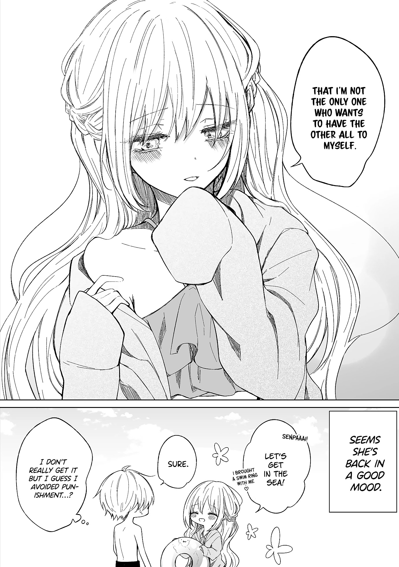 Ichizu de Bitch na Kouhai Chapter 101 page 4 - Chapter 101: Story Of Wanting To Have The Other All To Themselves