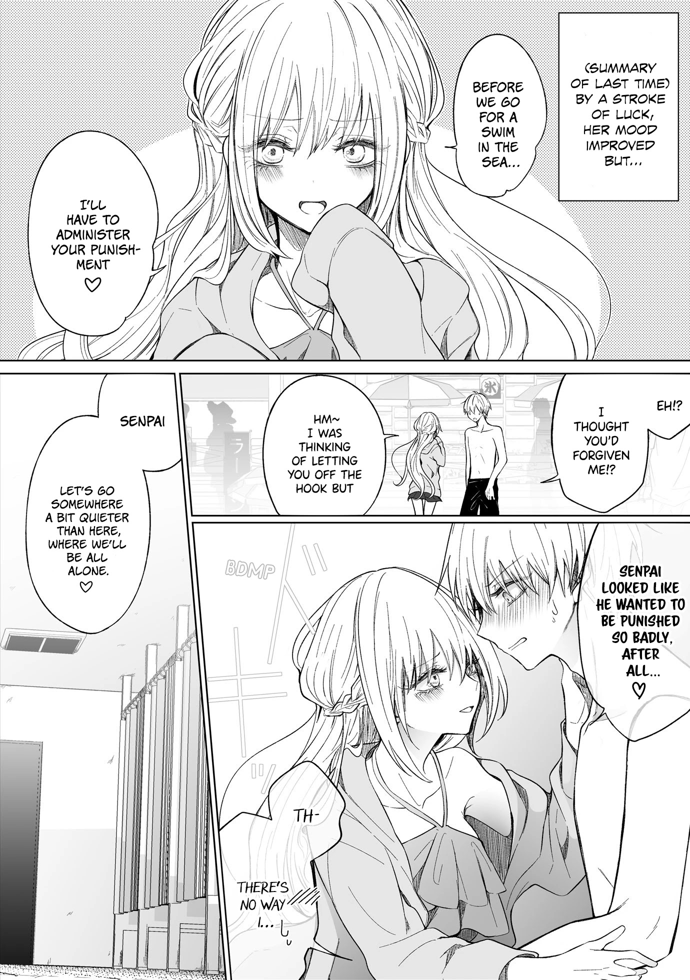 Ichizu de Bitch na Kouhai Chapter 102 page 1 - Chapter 102: Story Of Punishments And Rewards