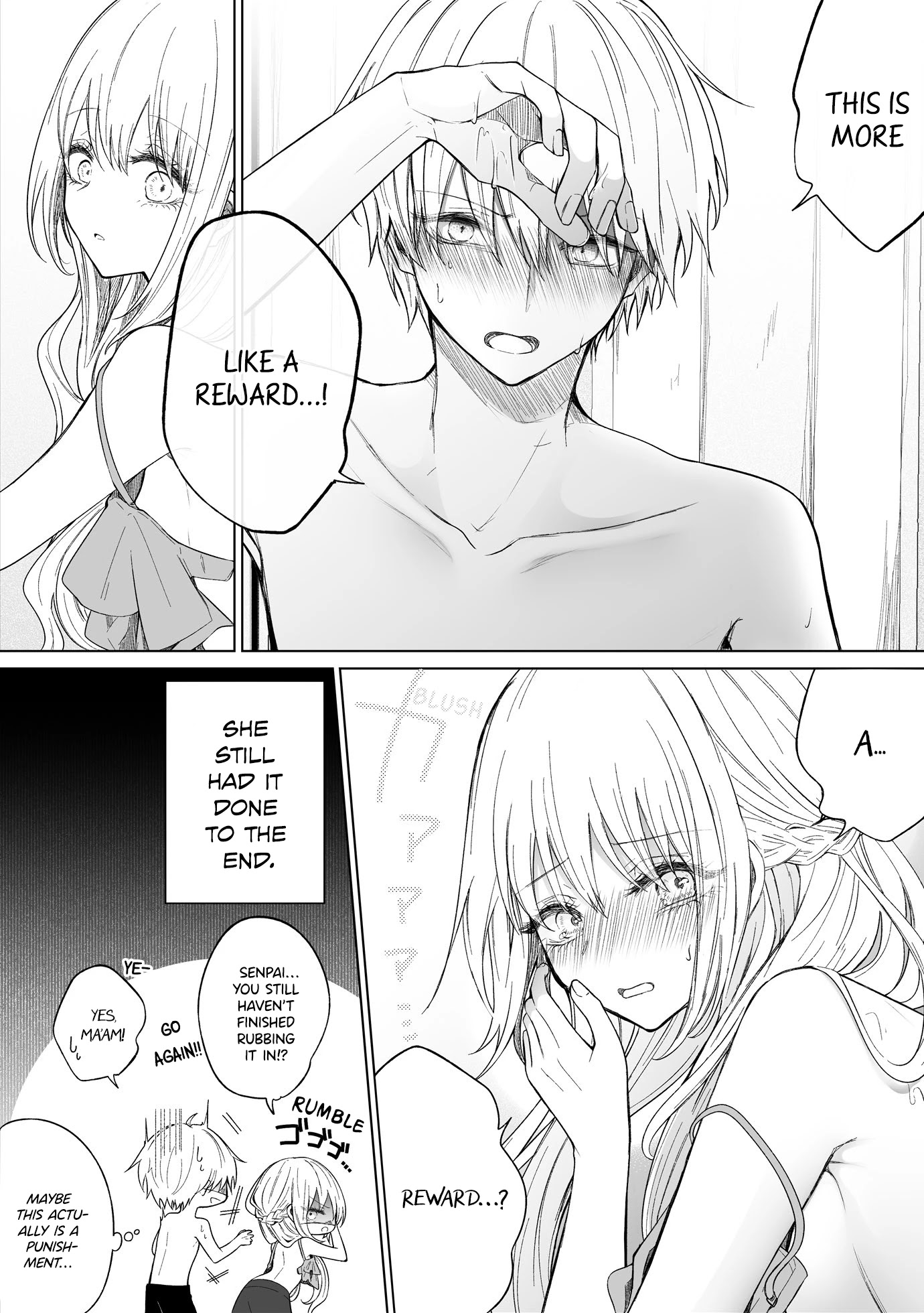 Ichizu de Bitch na Kouhai Chapter 102 page 4 - Chapter 102: Story Of Punishments And Rewards