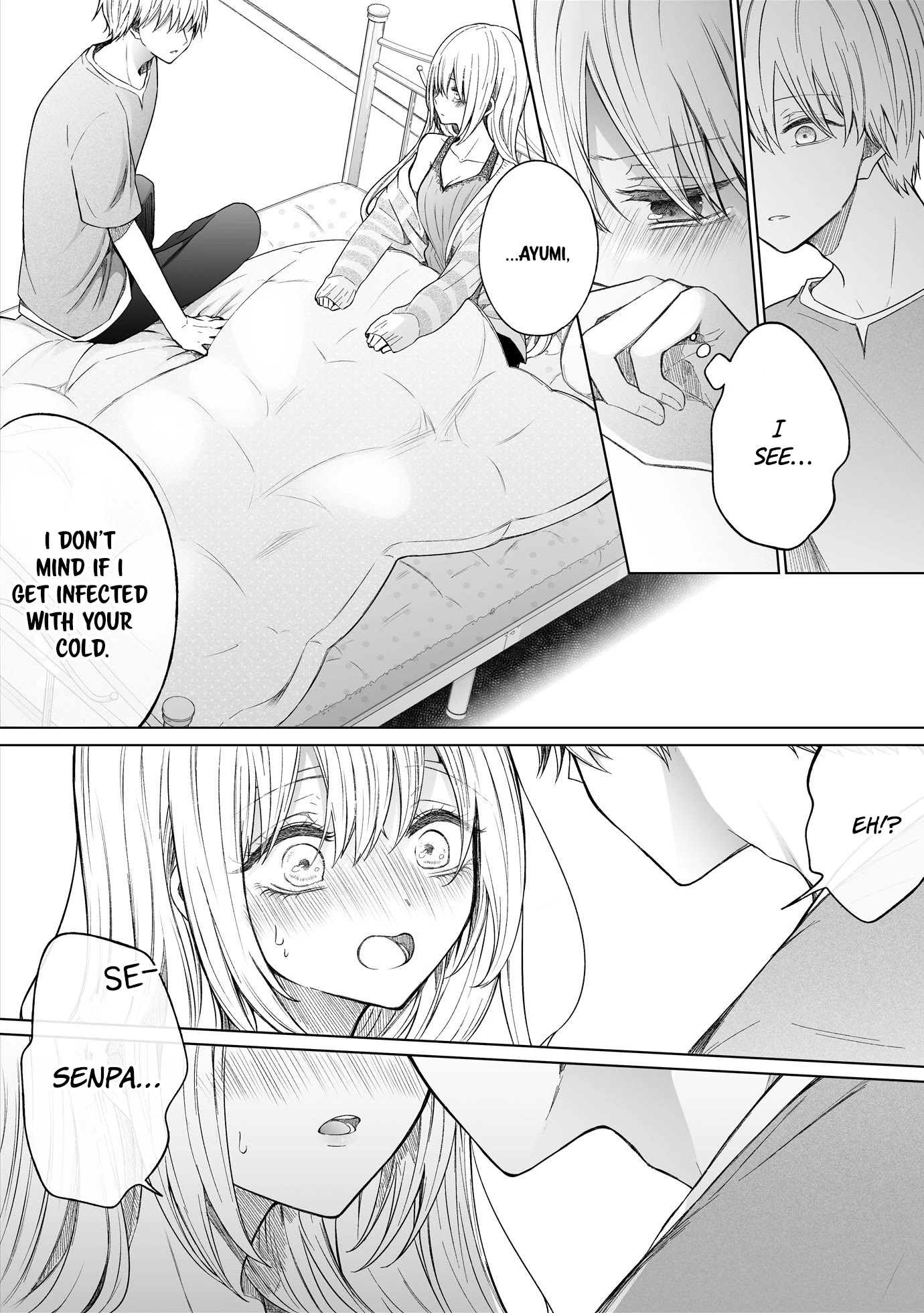 Ichizu de Bitch na Kouhai Chapter 104 page 3 - Chapter 104: Story Of Catching A Cold