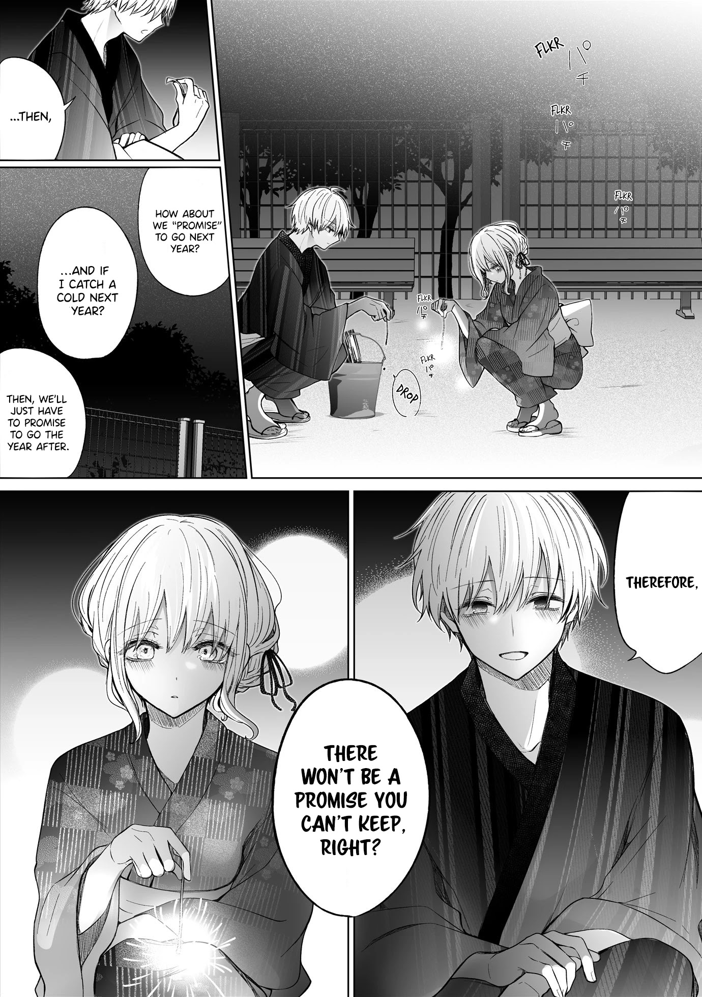 Ichizu de Bitch na Kouhai Chapter 105 page 3 - Chapter 105: Story Of Fireworks And Promises