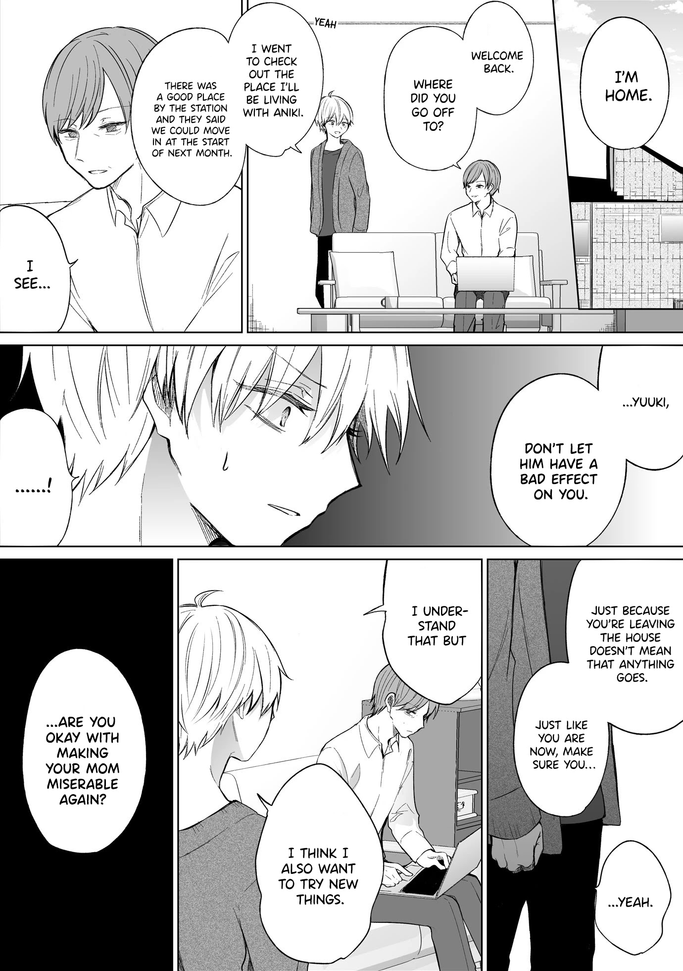 Ichizu de Bitch na Kouhai Chapter 106 page 2 - Chapter 106: Story Of My Son Who Is About To Leave The House