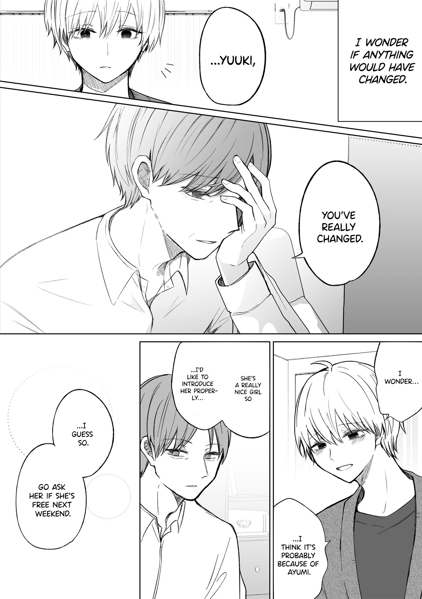 Ichizu de Bitch na Kouhai Chapter 106 page 5 - Chapter 106: Story Of My Son Who Is About To Leave The House