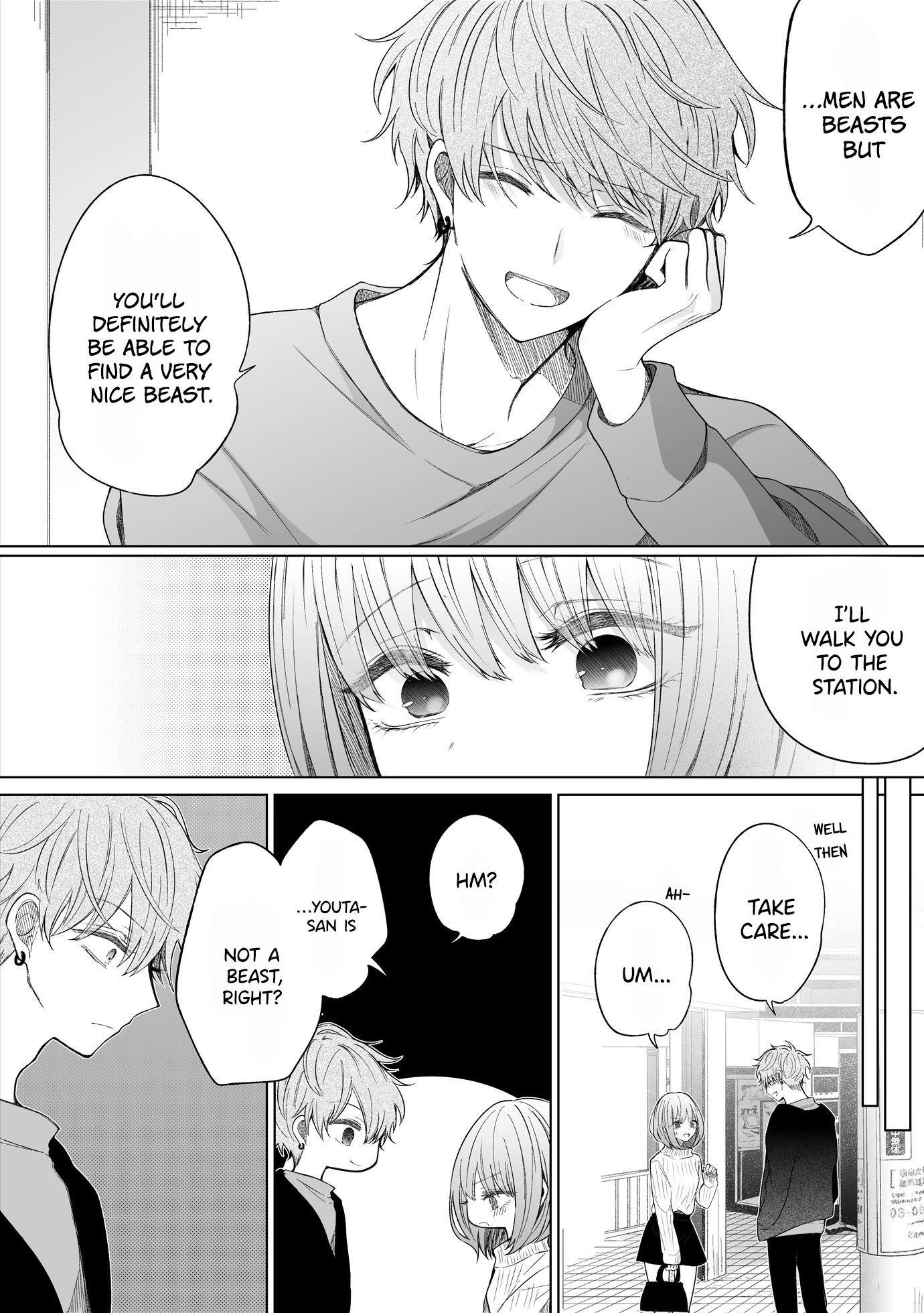 Ichizu de Bitch na Kouhai Chapter 109 page 3 - Chapter 109: Story Of Men Being A Beast(?)