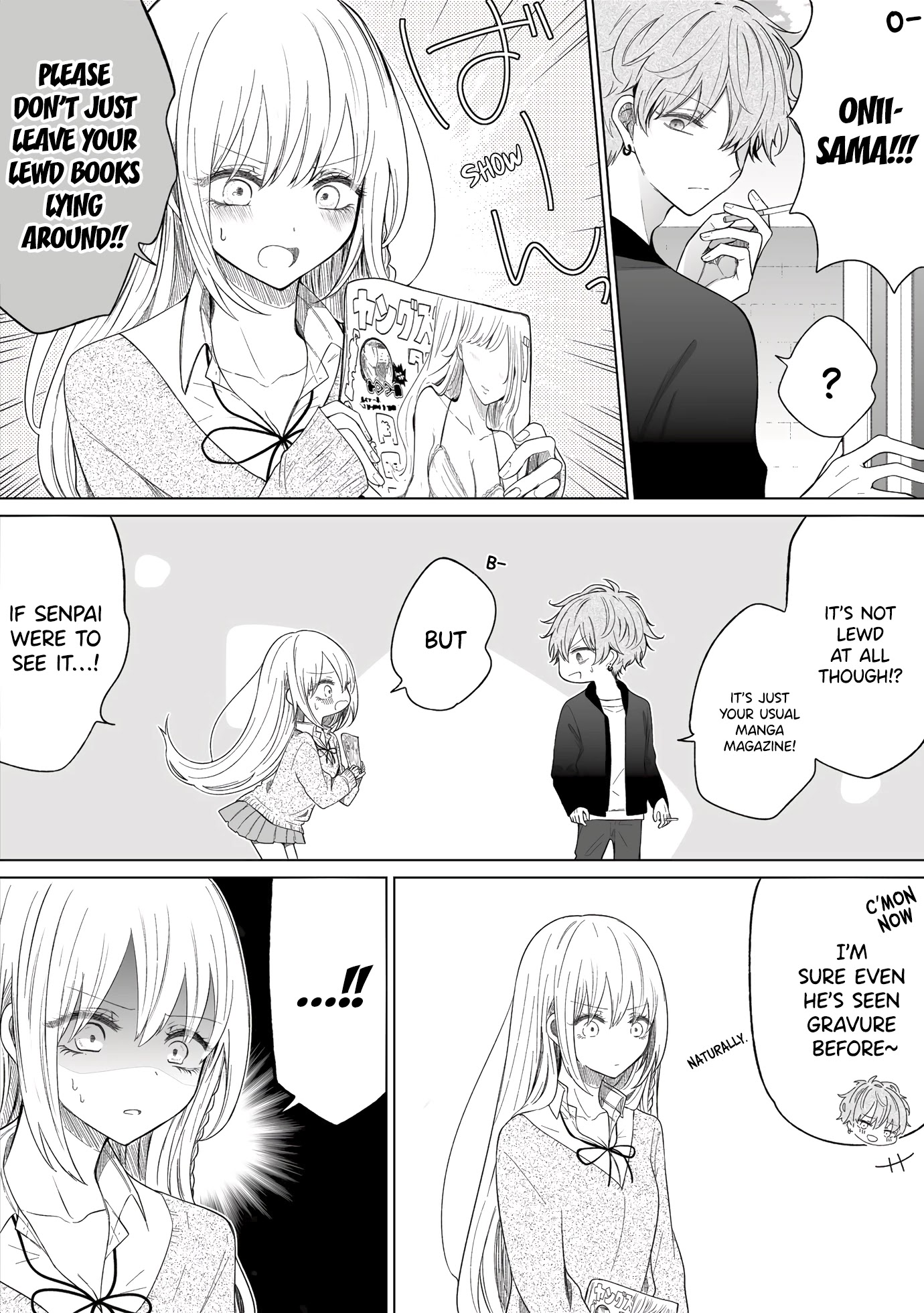 Ichizu de Bitch na Kouhai Chapter 111 page 2 - Chapter 111: Story Of The Lewd Book
