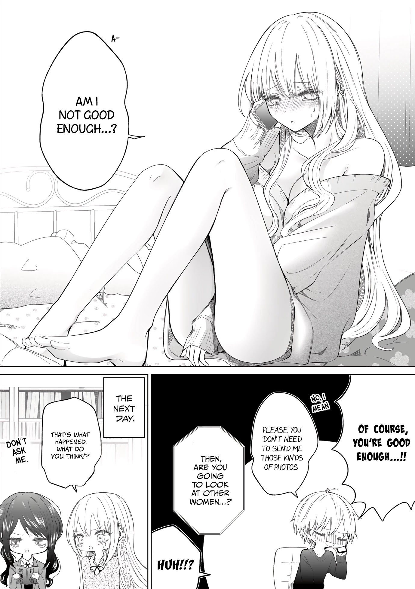 Ichizu de Bitch na Kouhai Chapter 111 page 4 - Chapter 111: Story Of The Lewd Book
