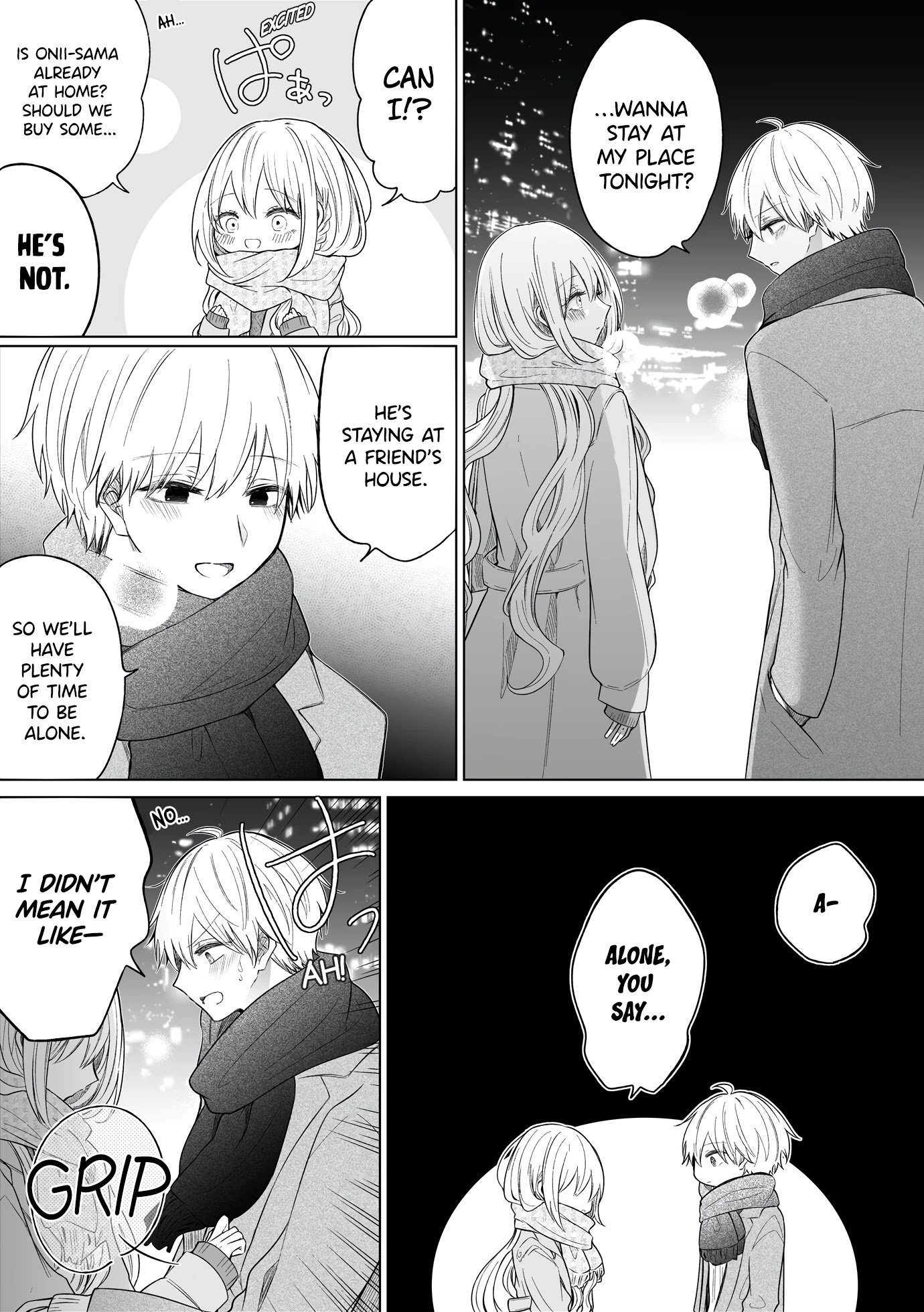 Ichizu de Bitch na Kouhai Chapter 113 page 3 - Chapter 113: Story Of Not Wanting To Go Home On Christmas Eve