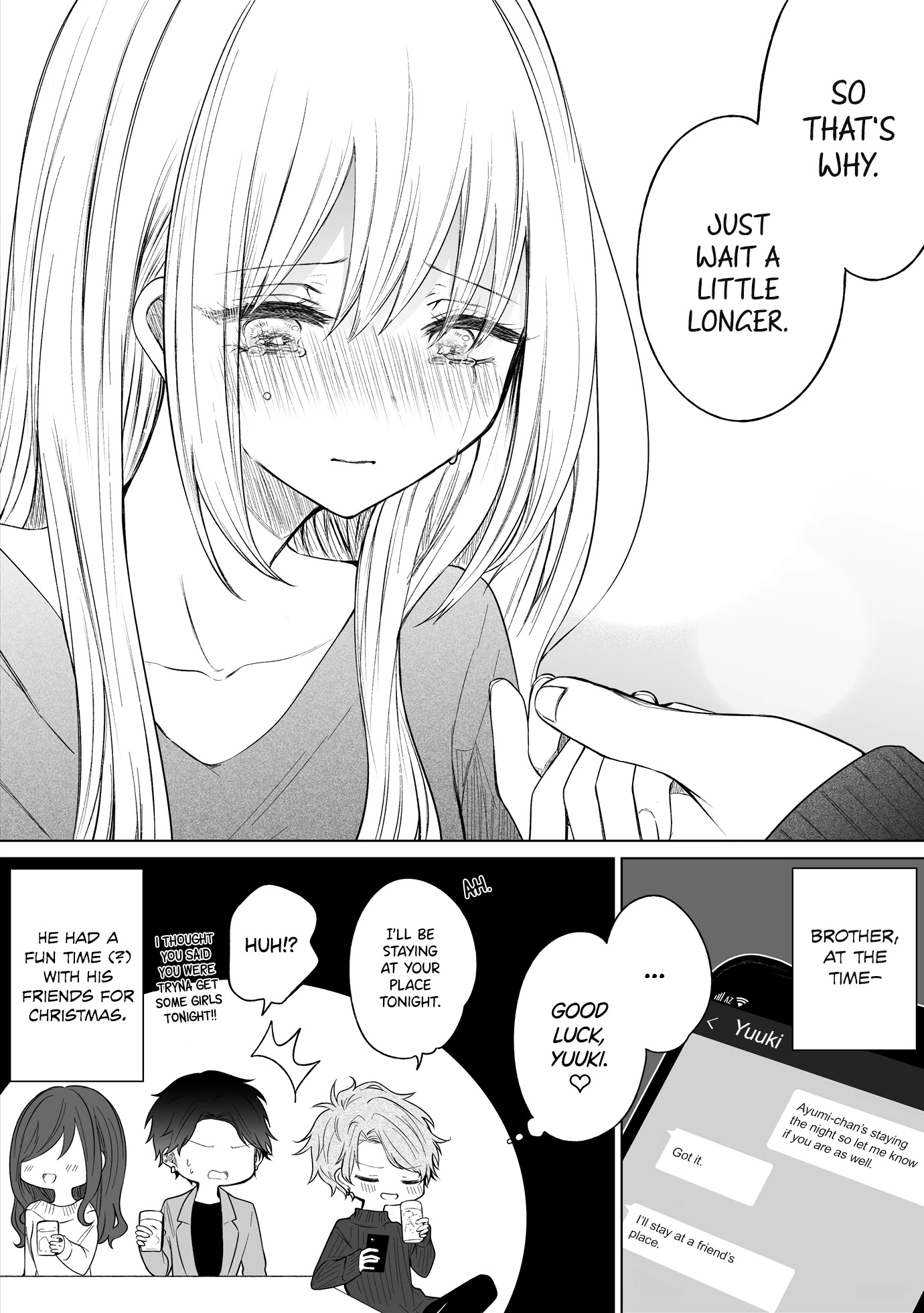 Ichizu de Bitch na Kouhai Chapter 114 page 6 - Chapter 114: Story Of Just The 2 Of Them On Christmas Eve