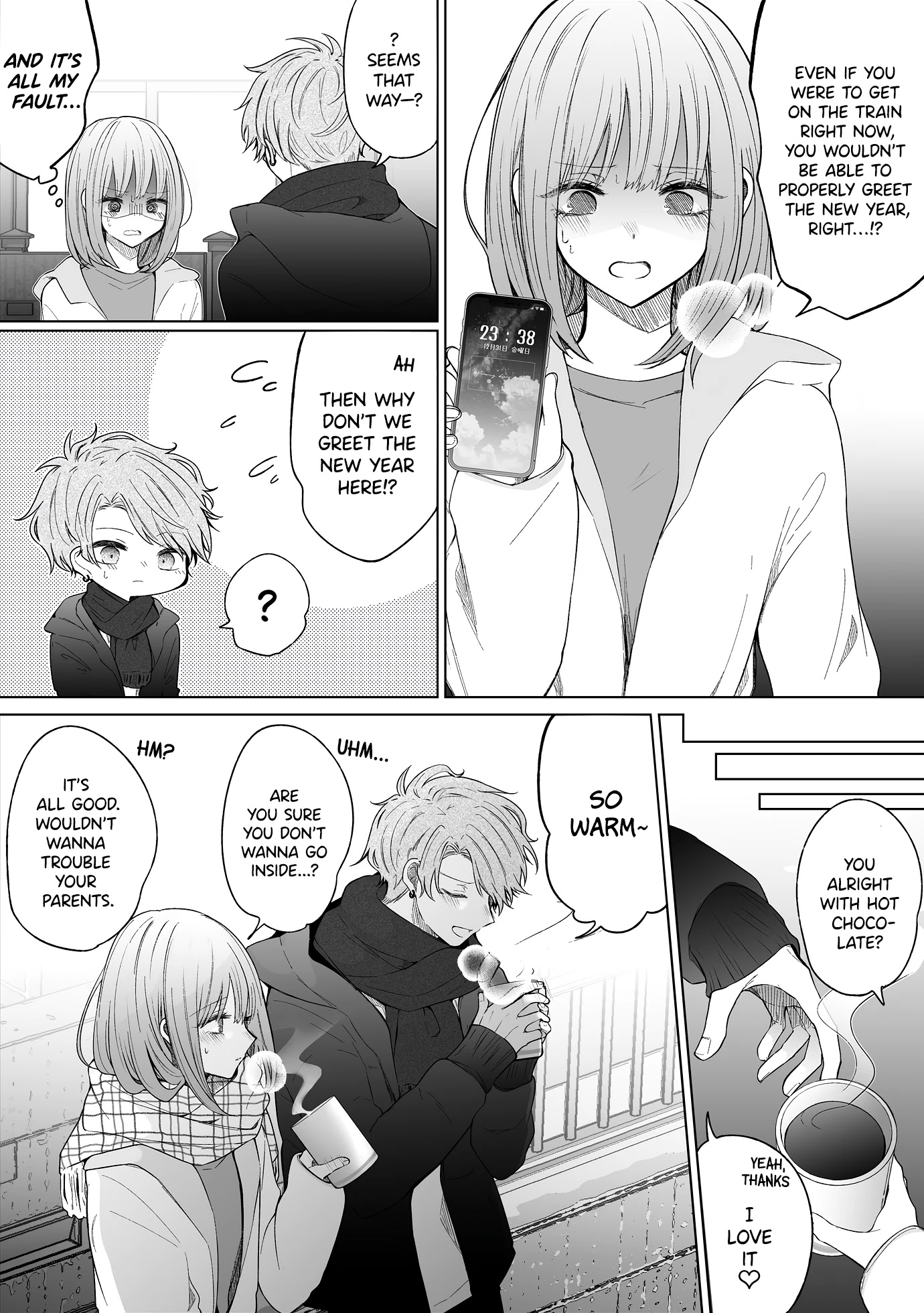 Ichizu de Bitch na Kouhai Chapter 115 page 2 - Chapter 115: Story Of The 22 Minutes Before New Years