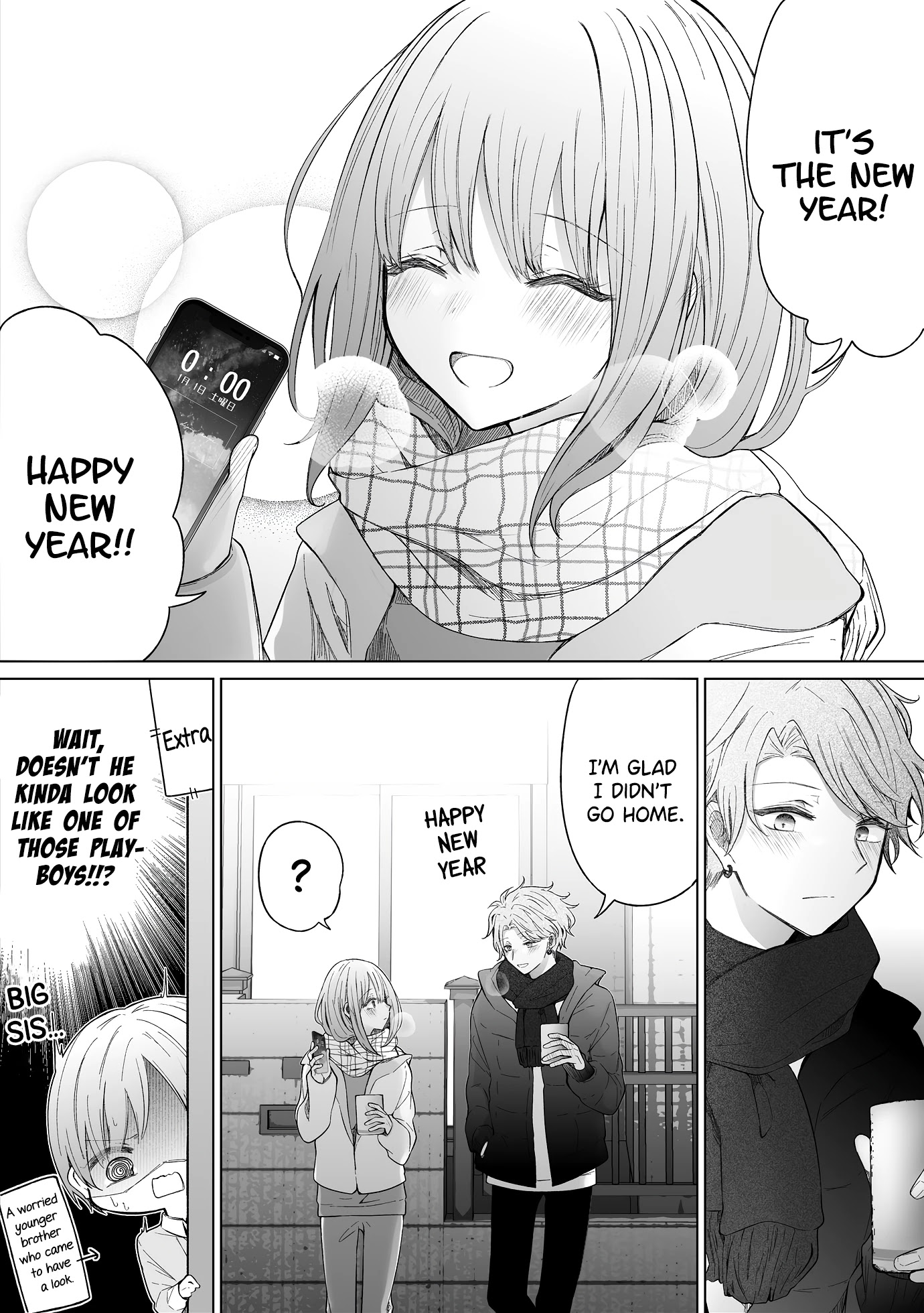 Ichizu de Bitch na Kouhai Chapter 115 page 4 - Chapter 115: Story Of The 22 Minutes Before New Years