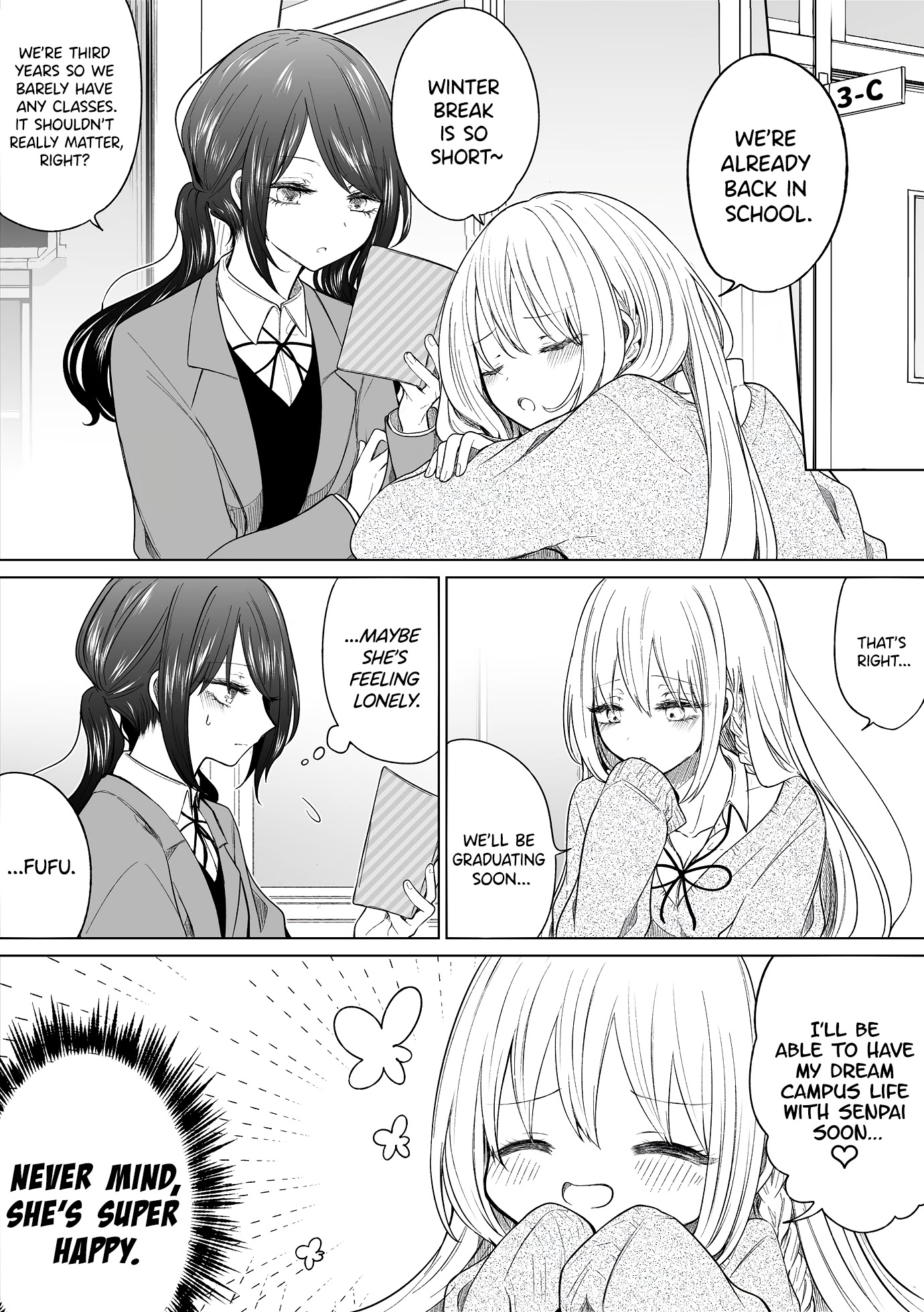 Ichizu de Bitch na Kouhai Chapter 117 page 1 - Chapter 117: Story Of Graduation Closing In