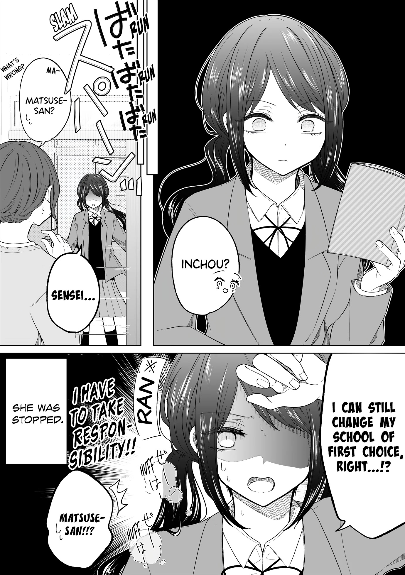 Ichizu de Bitch na Kouhai Chapter 117 page 4 - Chapter 117: Story Of Graduation Closing In