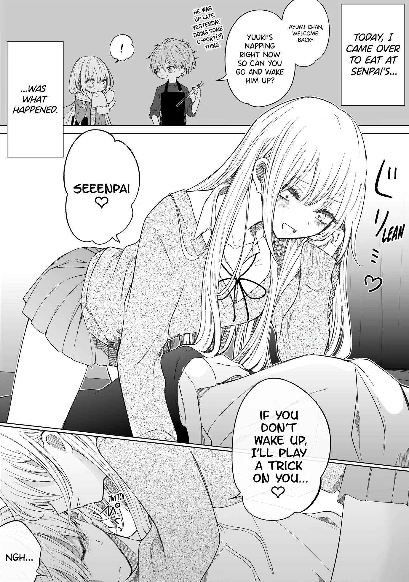 Ichizu de Bitch na Kouhai Chapter 118 page 1 - Chapter 118: Story Of A Disaster Occurring After Being Assaulted In My Sleep