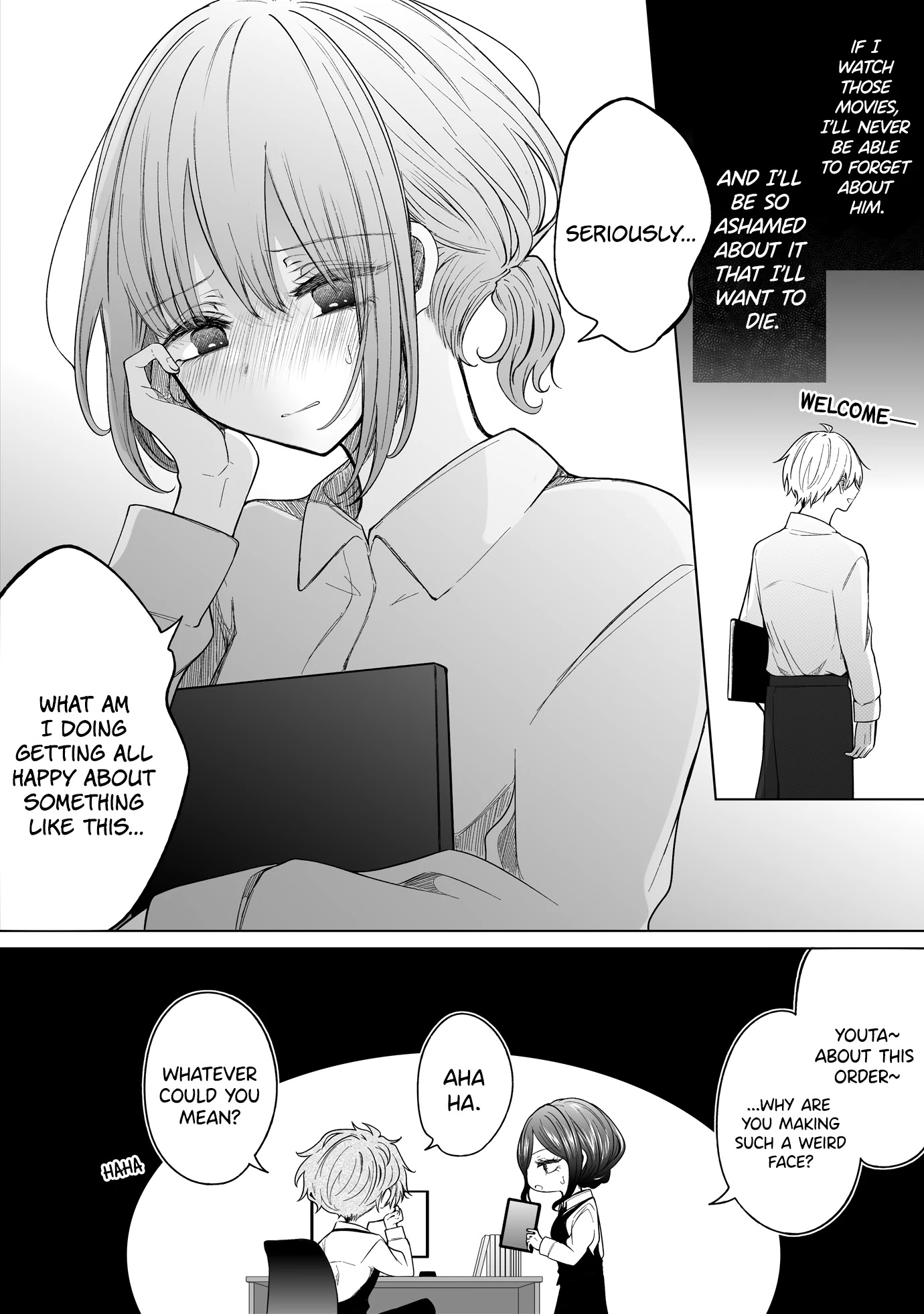 Ichizu de Bitch na Kouhai Chapter 119 page 4 - Chapter 119: Story Of A Girl Who Can't Watch Movies About Broken Hearts Anymore
