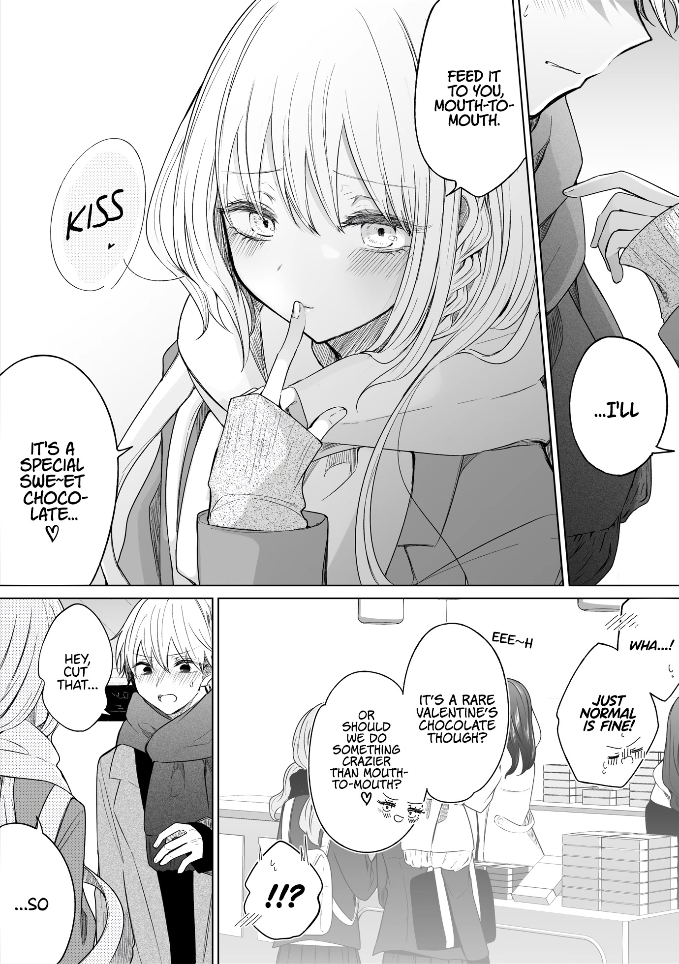 Ichizu de Bitch na Kouhai Chapter 123 page 3 - Chapter 123: Story Of The Possibility Of Not Getting Handmade Chocolate This Year