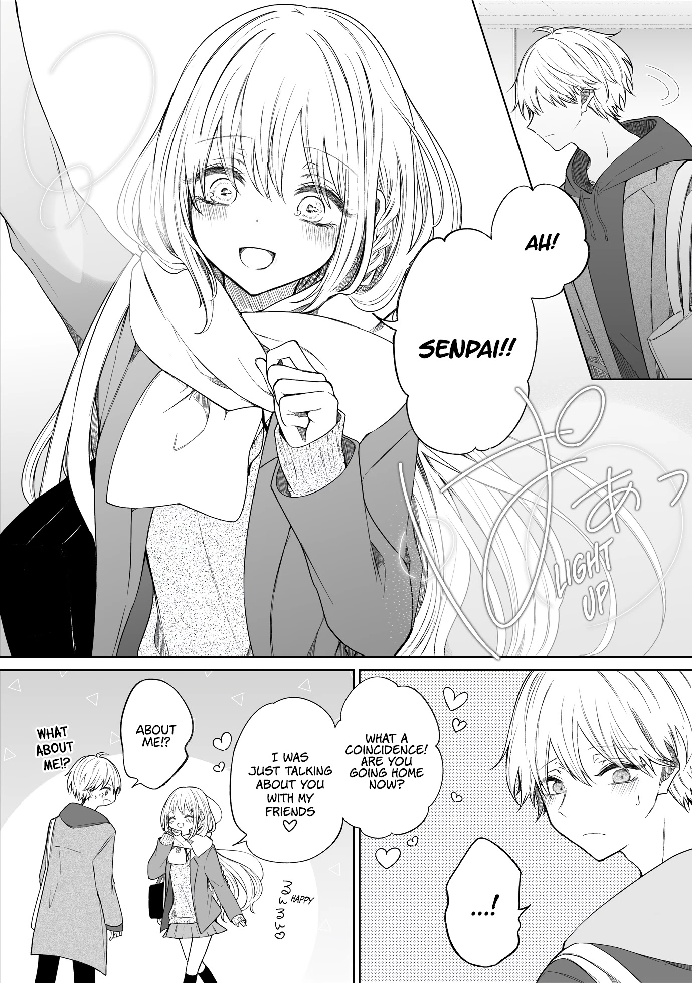 Ichizu de Bitch na Kouhai Chapter 124 page 3 - Chapter 124: Story Of A Kouhai Who'd Die If Senpai Was Gone