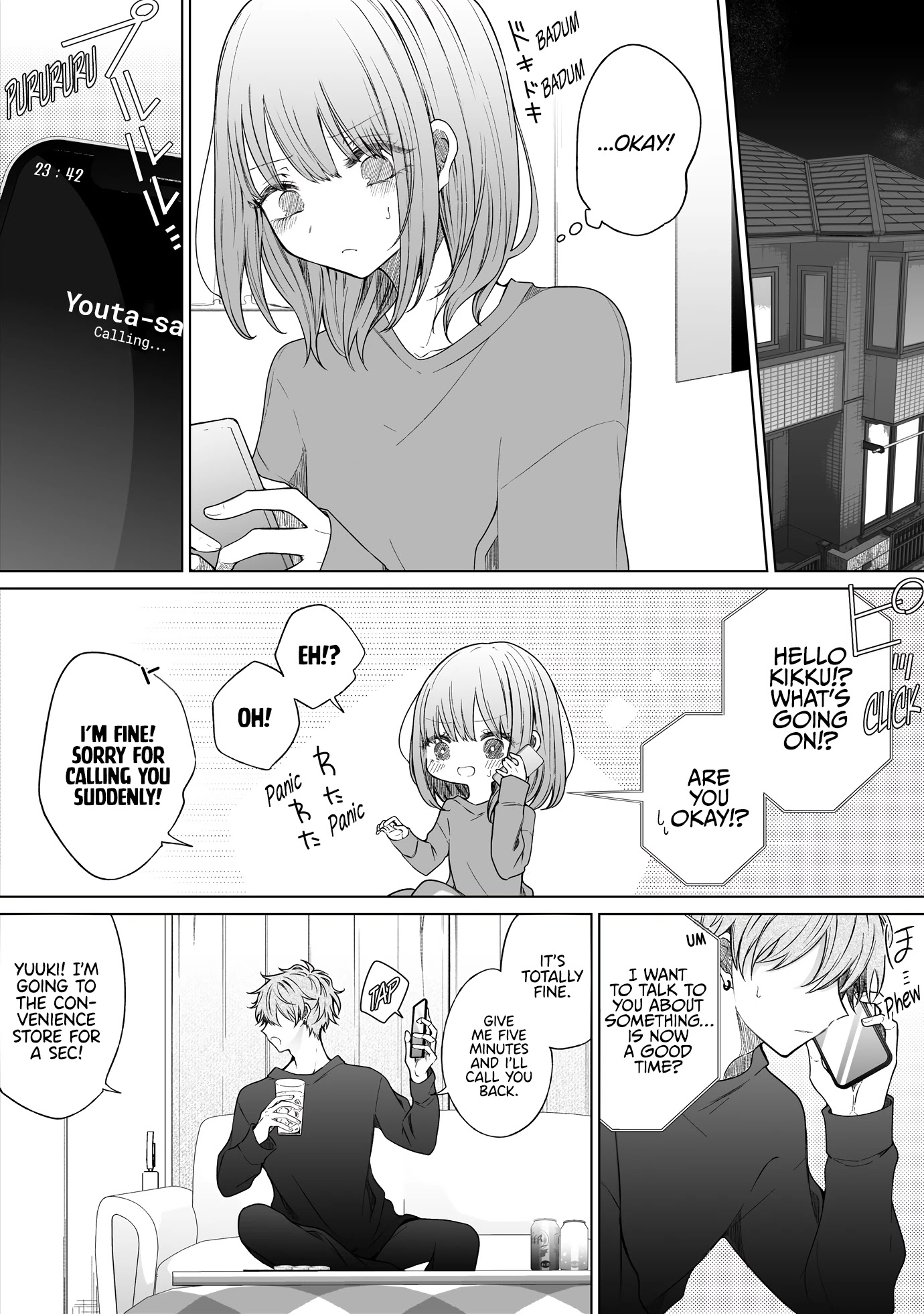 Ichizu de Bitch na Kouhai Chapter 125 page 1 - Chapter 125: Story Of Kindness And A Decision