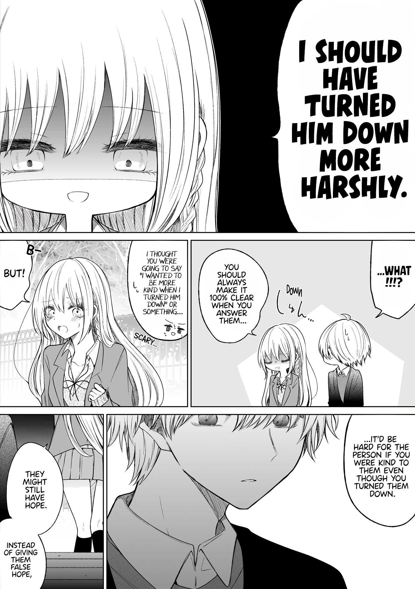 Ichizu de Bitch na Kouhai Chapter 130 page 3 - Chapter 130: Story Of The Aftermath Of Turning Someone Down
