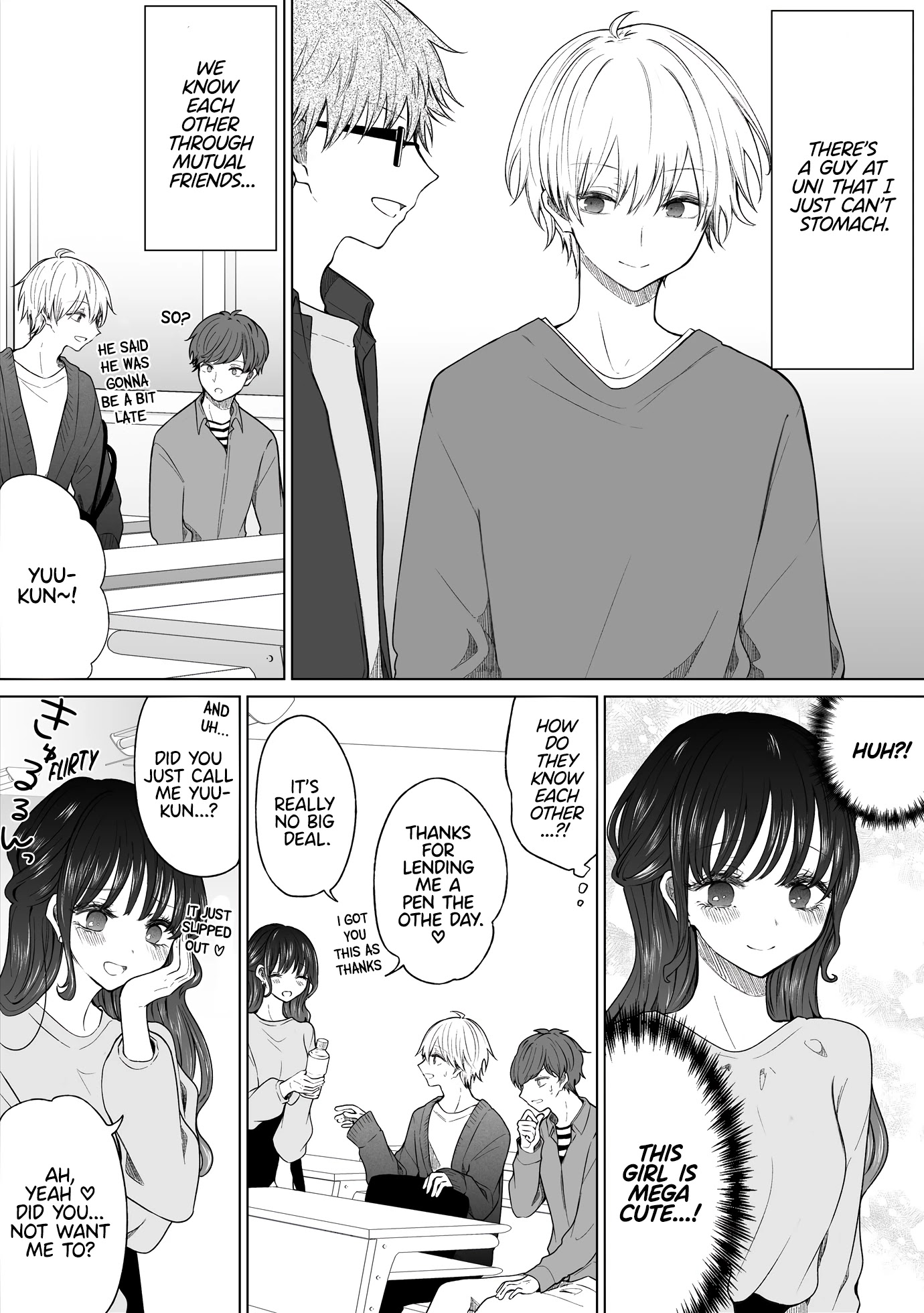 Ichizu de Bitch na Kouhai Chapter 132 page 1 - Chapter 132: Story Of The Unexpected Side Of The Guy I Can't Stomach