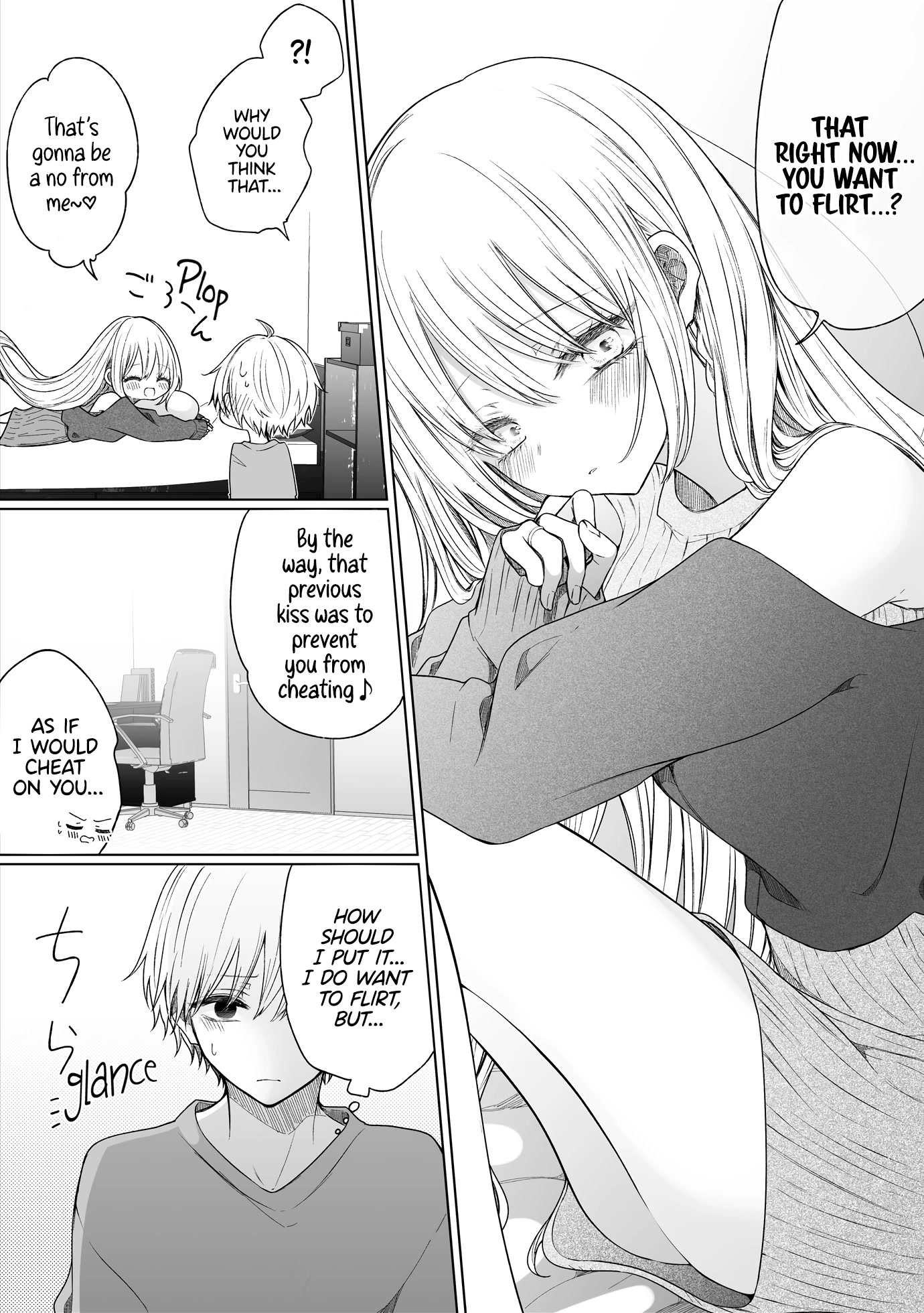 Ichizu de Bitch na Kouhai Chapter 134 page 2 - Chapter 134: Story Where They End Up Flirting Anyway