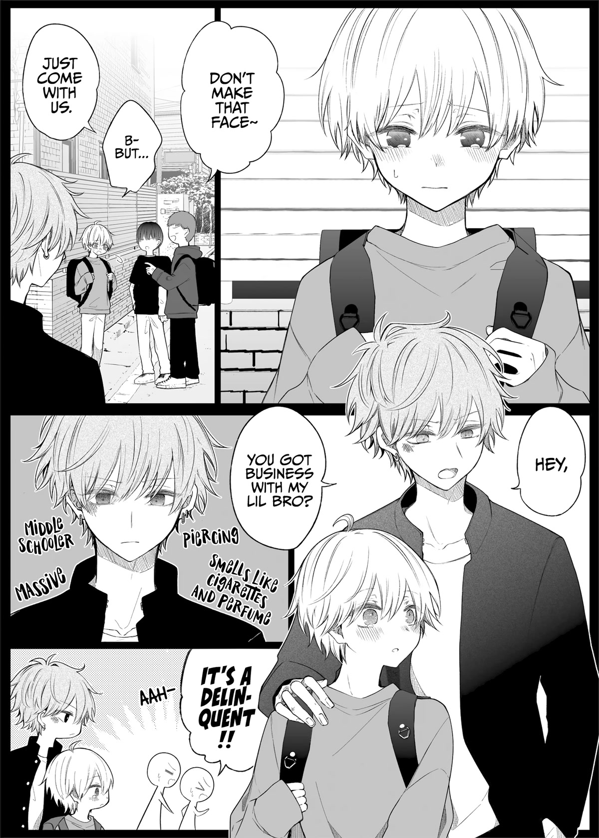 Ichizu de Bitch na Kouhai Chapter 135 page 1 - Chapter 135: Story Of My Li'l Bro Who Used To Be Cute