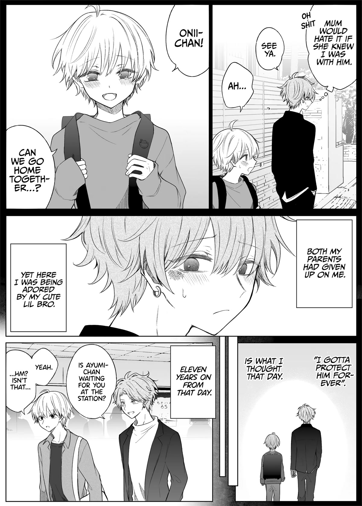 Ichizu de Bitch na Kouhai Chapter 135 page 2 - Chapter 135: Story Of My Li'l Bro Who Used To Be Cute