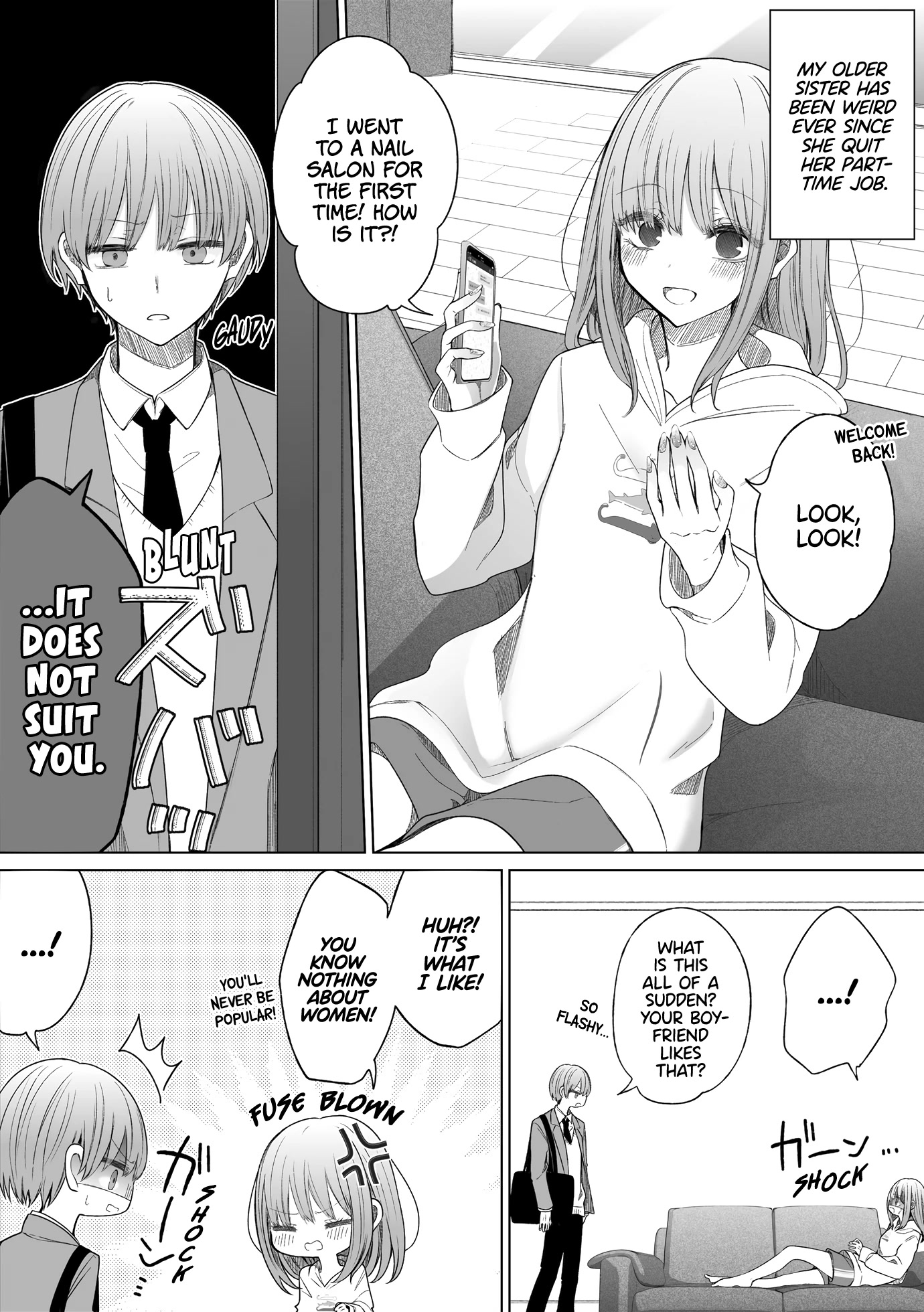 Ichizu de Bitch na Kouhai Chapter 136 page 1 - Chapter 136: Story About A Worrisome Onee-Chan