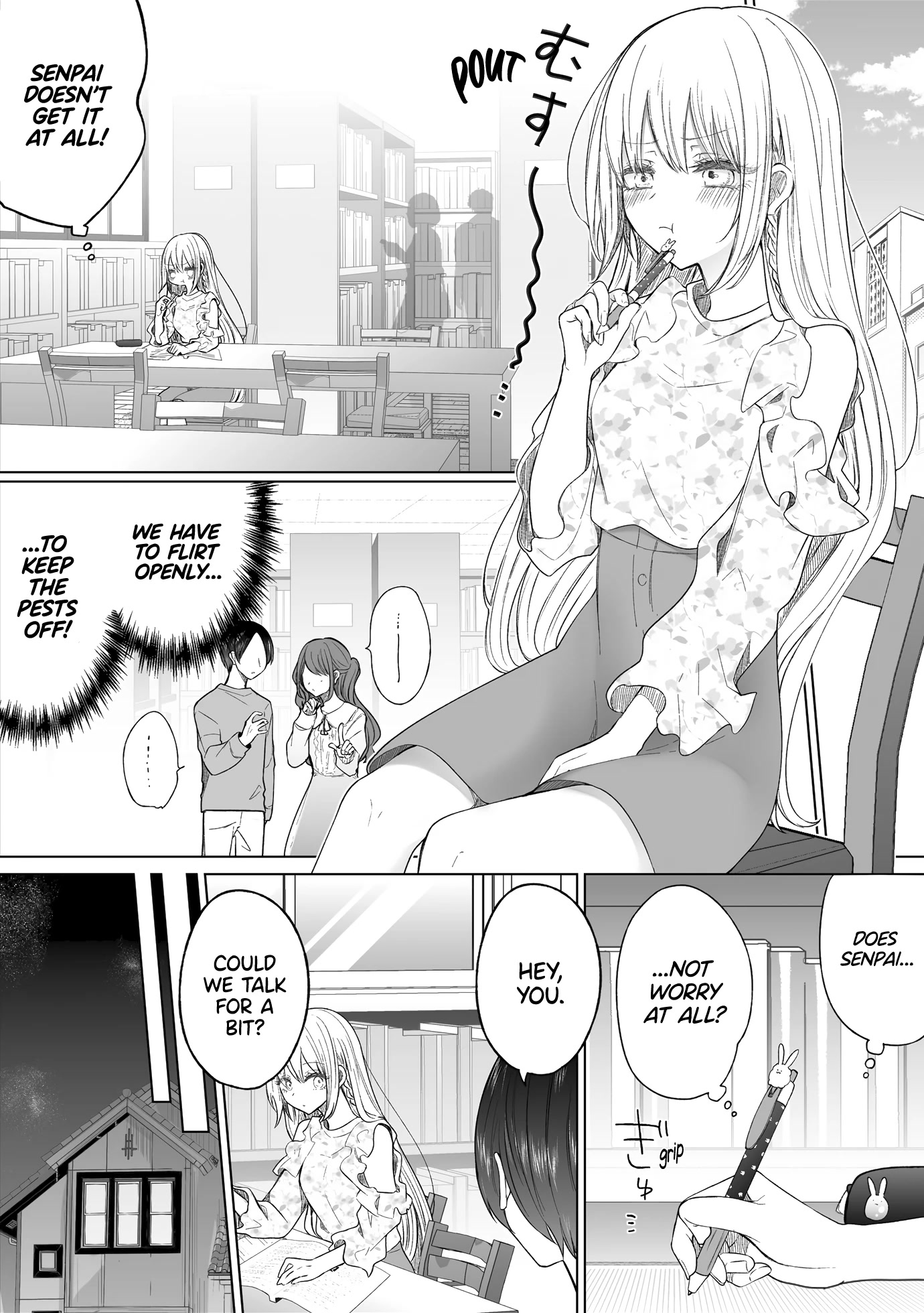 Ichizu de Bitch na Kouhai Chapter 137 page 2 - Chapter 137: Story About Wanting You to Worry About Me More