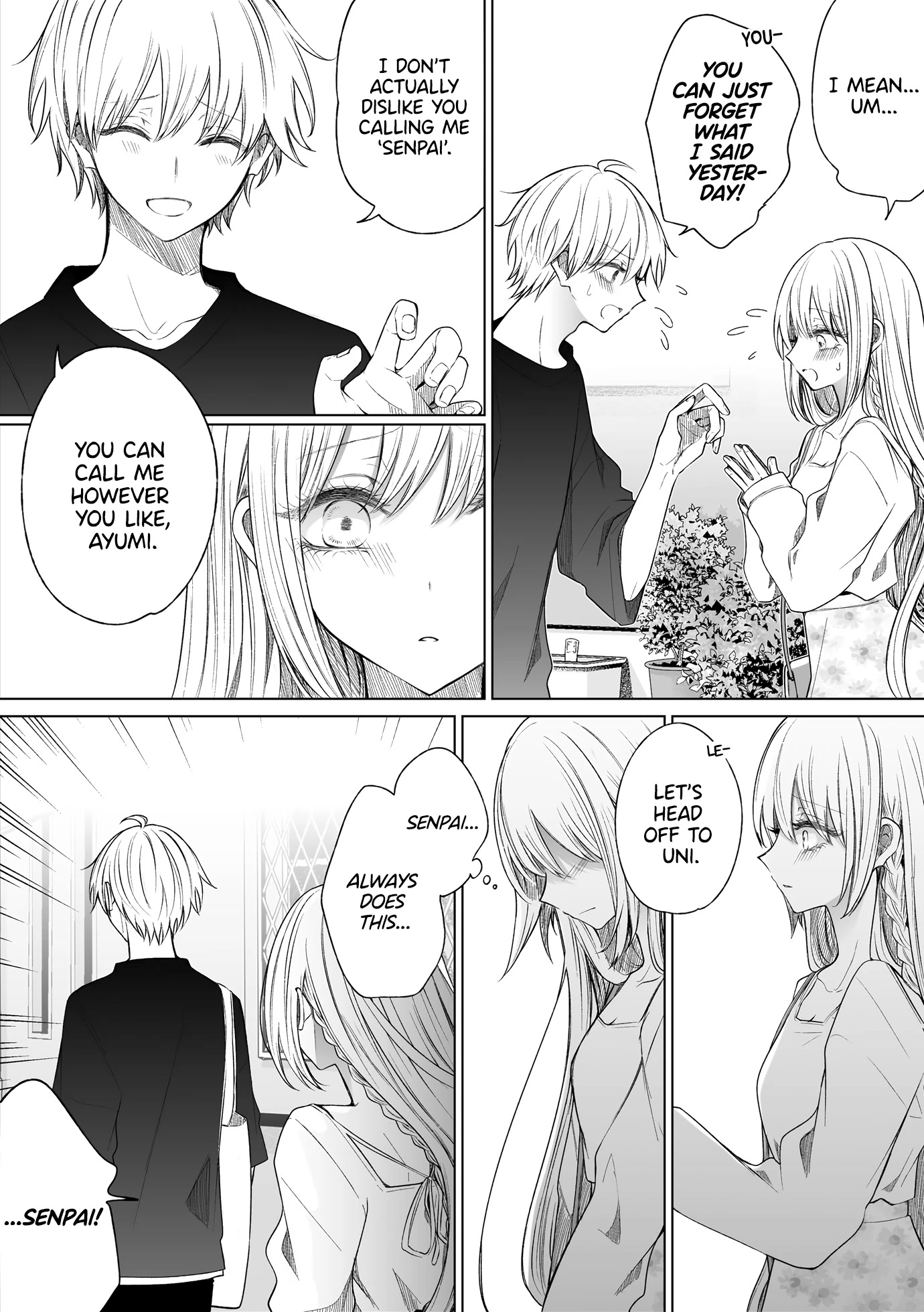 Ichizu de Bitch na Kouhai Chapter 139 page 2 - Chapter 139: Story About How I Want You to Say It Properly