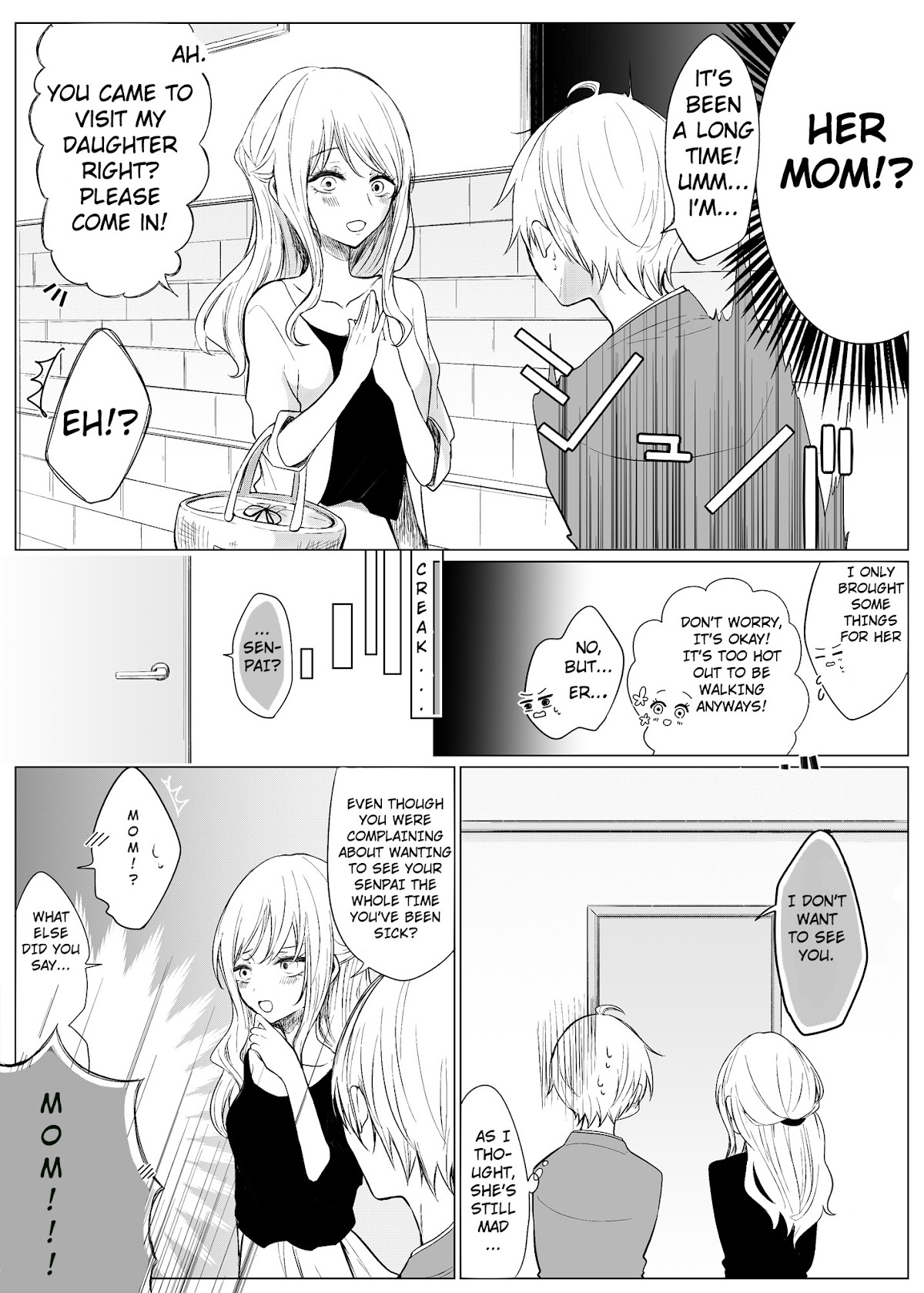 Ichizu de Bitch na Kouhai Chapter 14 page 2 - Chapter 14: A Story about Paying my Flirtatious Kouhai a Visit
