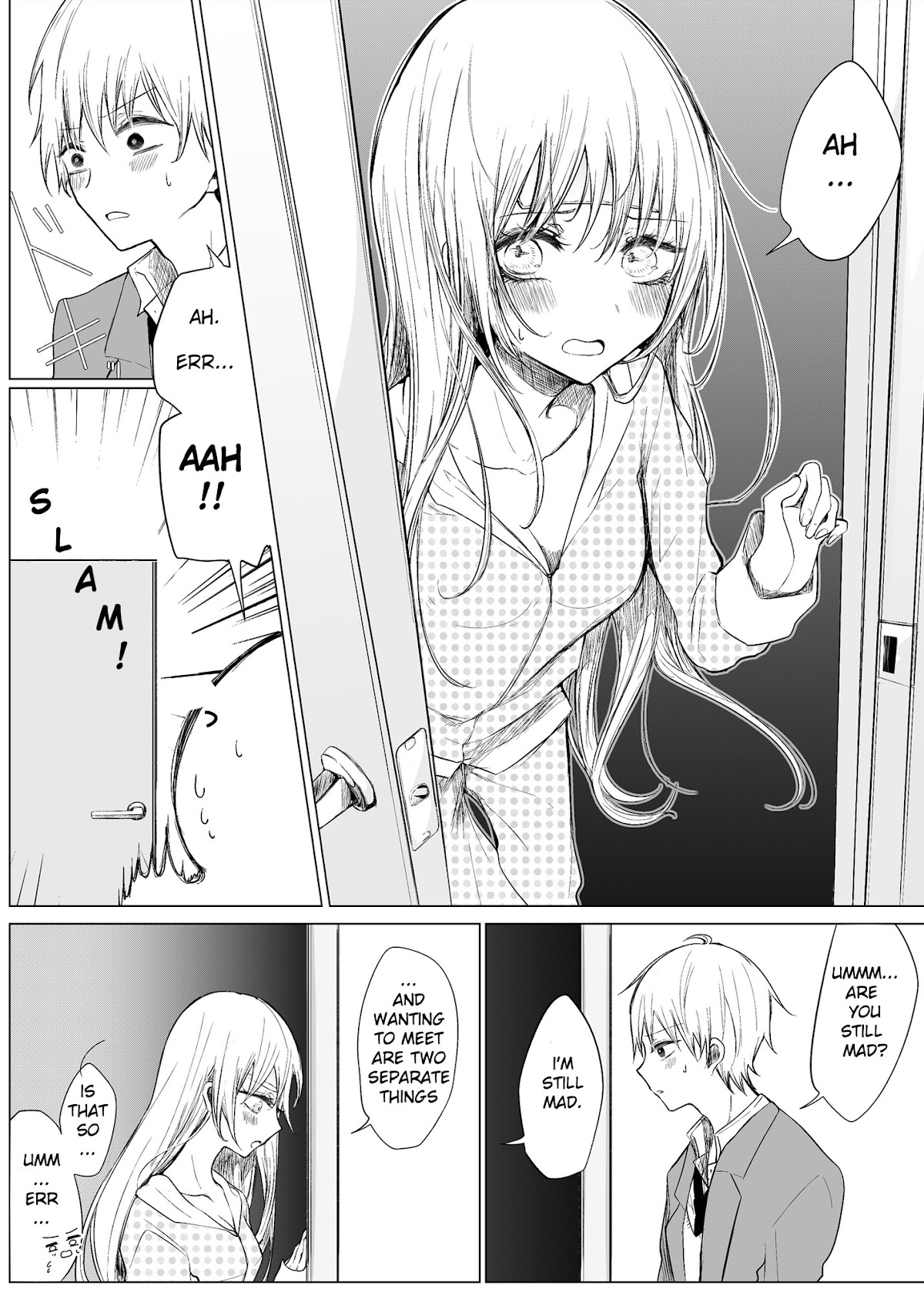Ichizu de Bitch na Kouhai Chapter 14 page 3 - Chapter 14: A Story about Paying my Flirtatious Kouhai a Visit