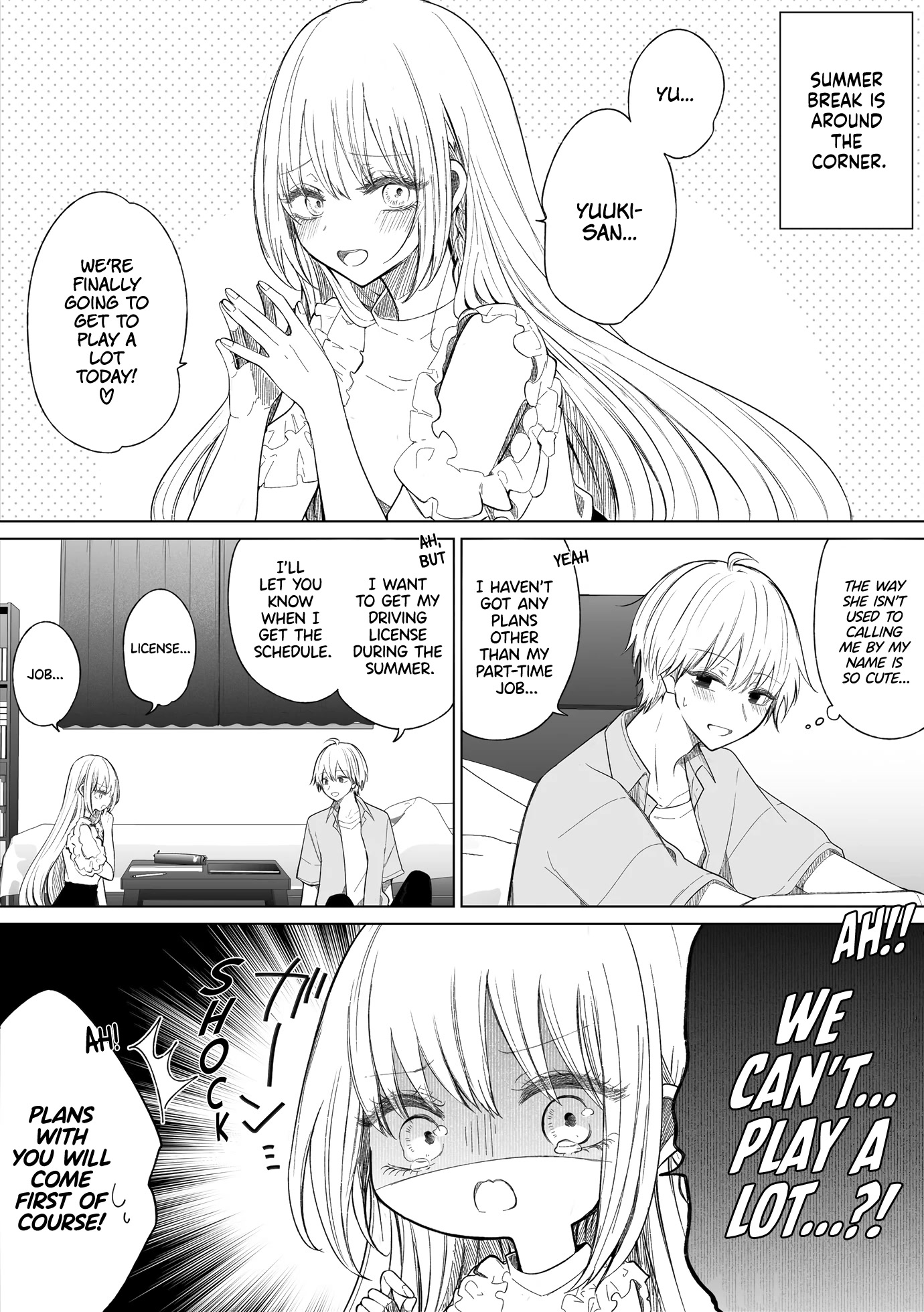 Ichizu de Bitch na Kouhai Chapter 140 page 1 - Chapter 140: Story About Almost Losing To Your Lover’s Charms