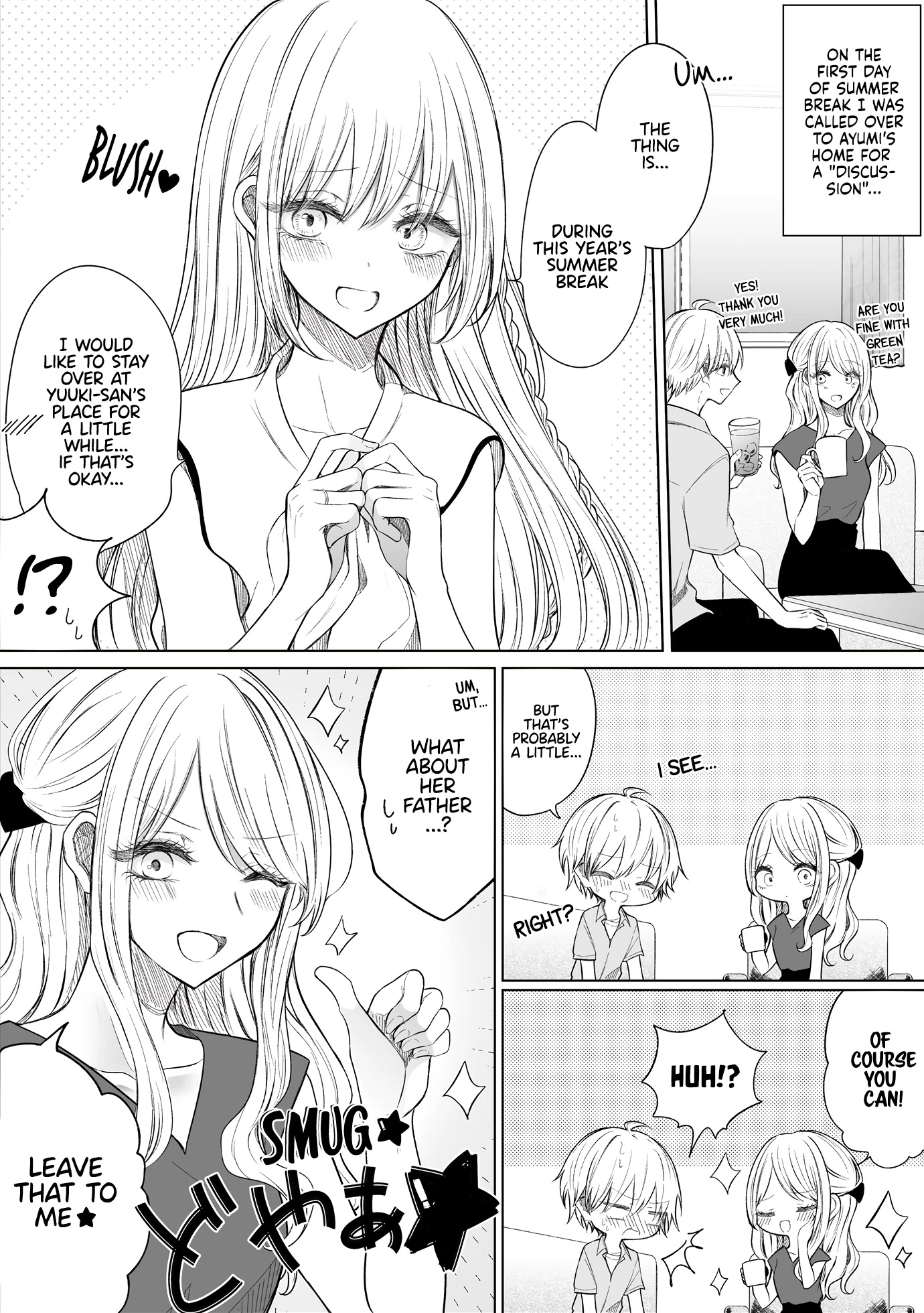 Ichizu de Bitch na Kouhai Chapter 145 page 1 - Chapter 145: Story About Being Terrified by My Girlfriend Coming to Stay Over