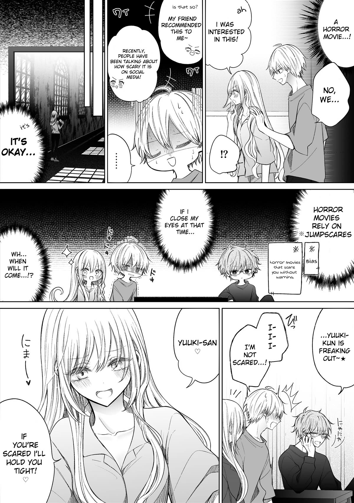 Ichizu de Bitch na Kouhai Chapter 146 page 2 - Chapter 146: Story About Watching a Horror Movie