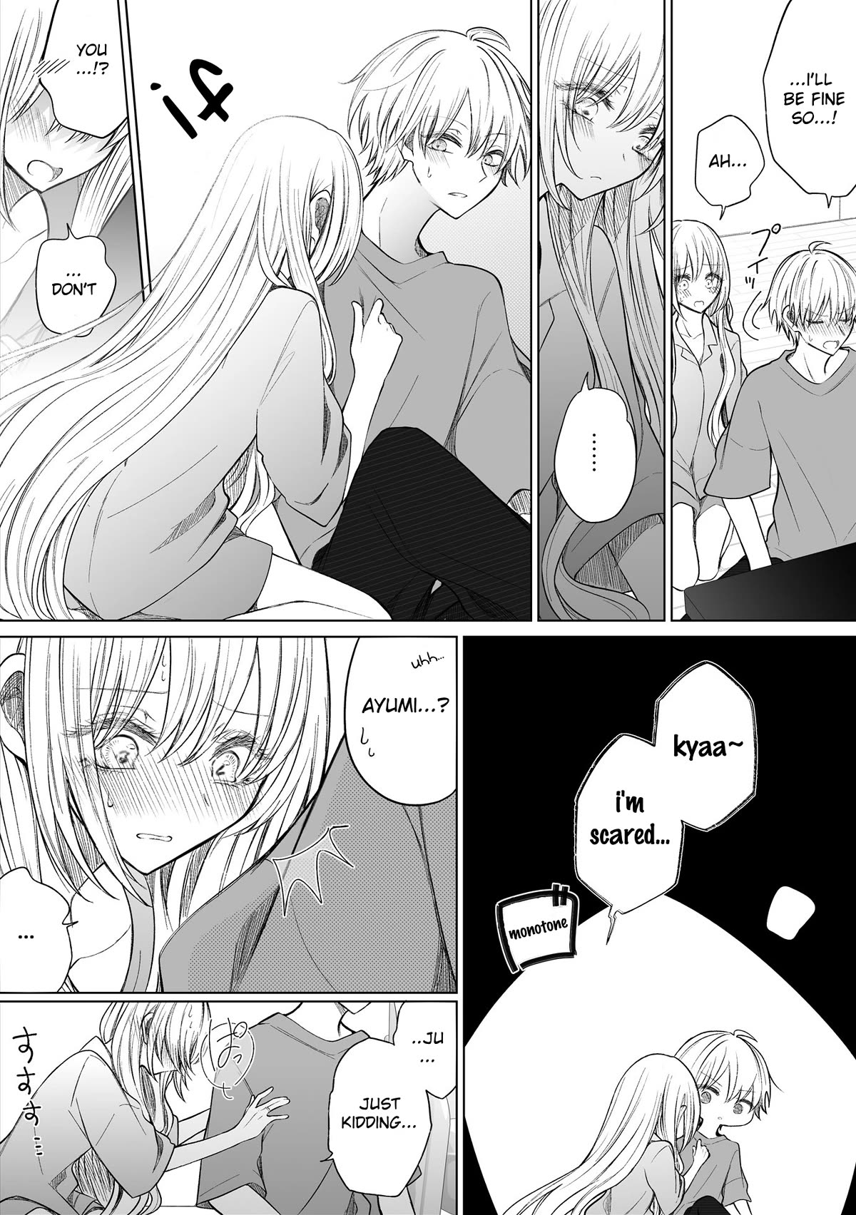 Ichizu de Bitch na Kouhai Chapter 146 page 3 - Chapter 146: Story About Watching a Horror Movie