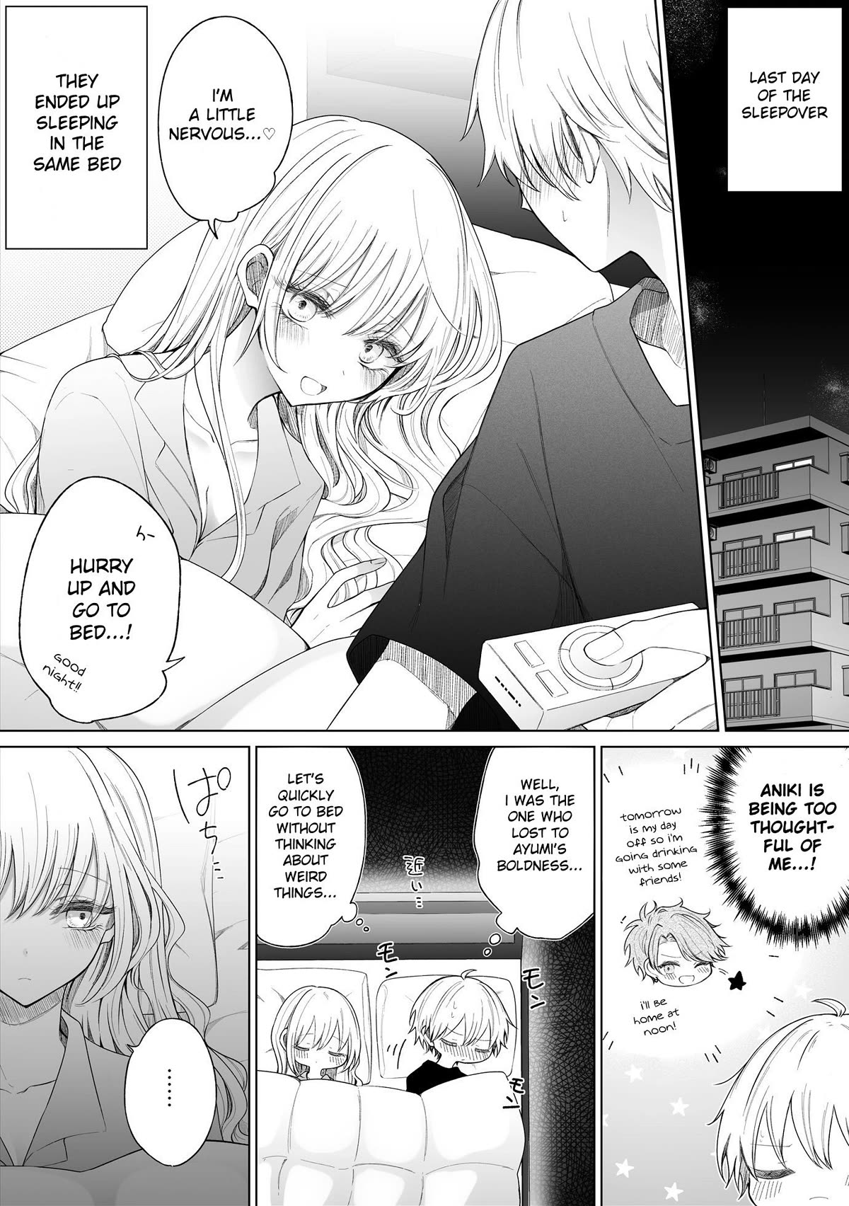 Ichizu de Bitch na Kouhai Chapter 149 page 1 - Chapter 149: Story About Practice on the Last Night of a Sleepover