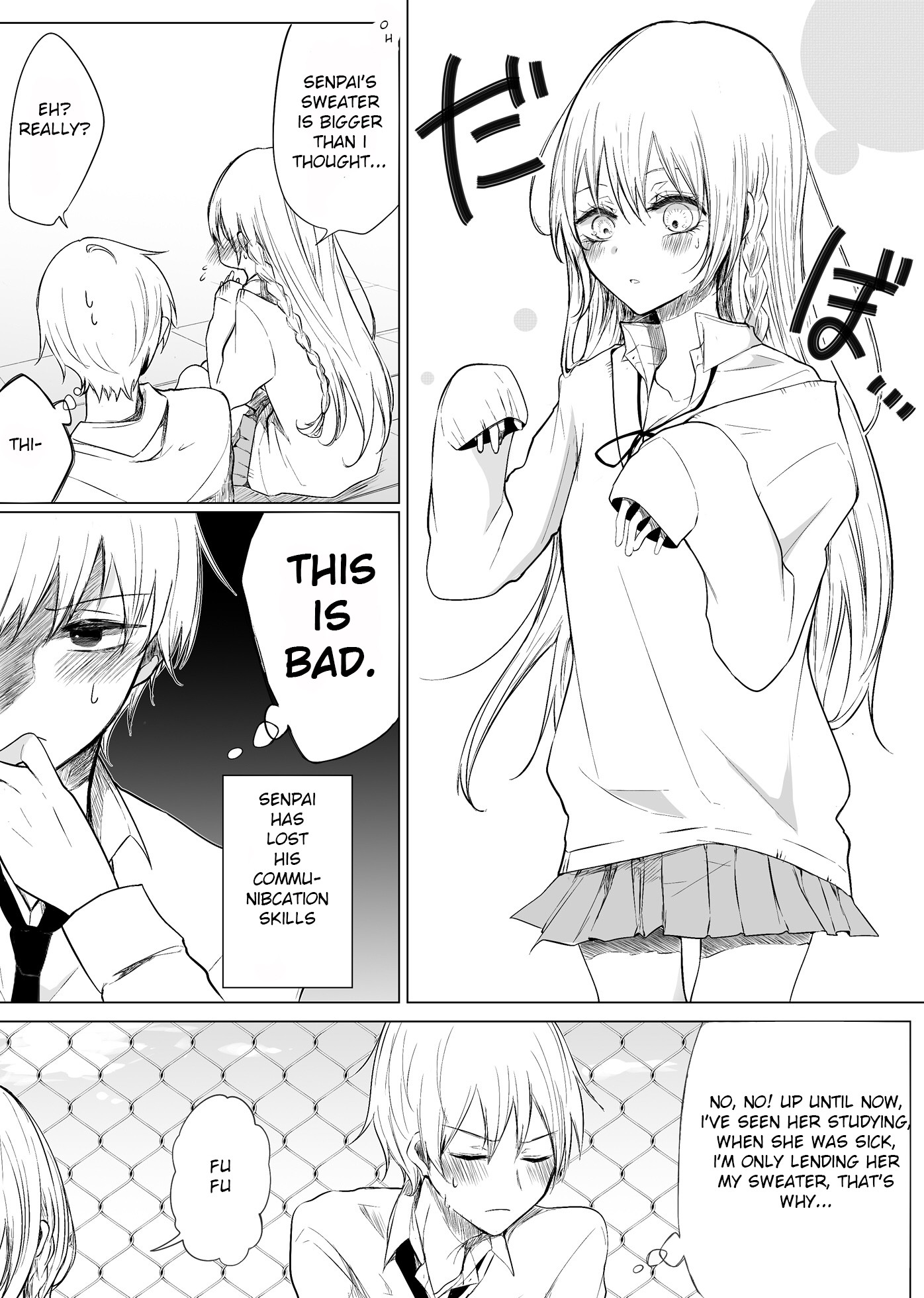 Ichizu de Bitch na Kouhai Chapter 15 page 3 - Chapter 15: The Story about Lending a Sweater to my Flirtatious Kouhai