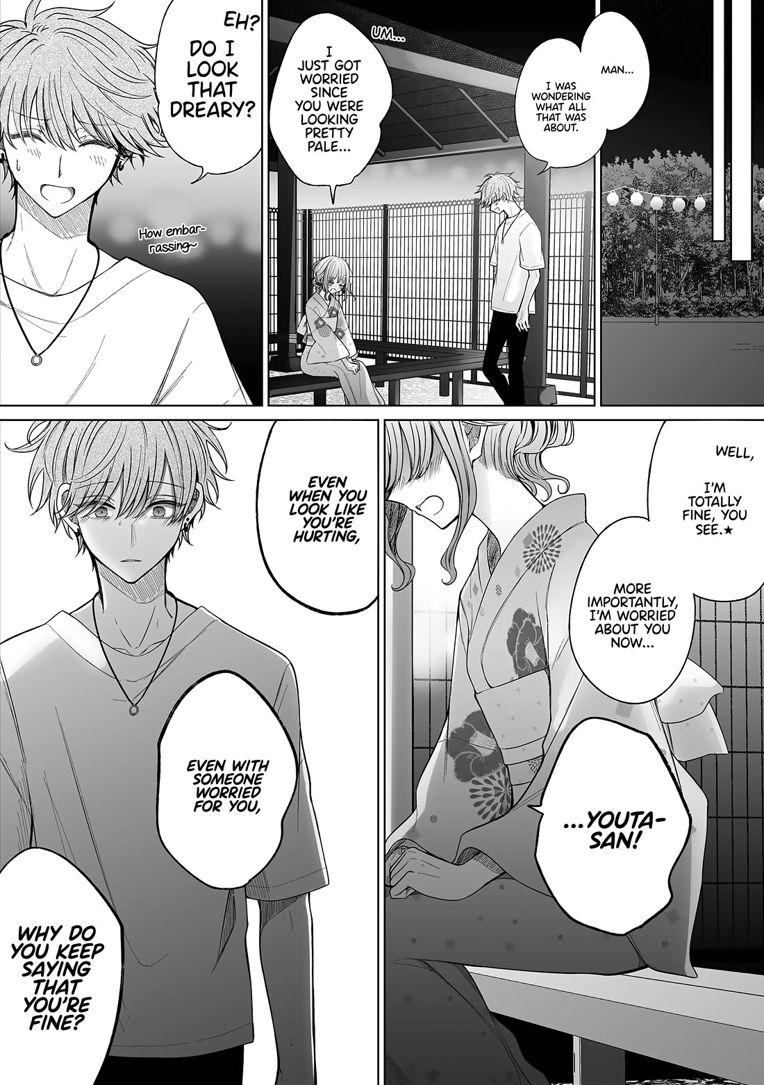 Ichizu de Bitch na Kouhai Chapter 151.5 page 2 - Chapter 151.5: Story About the Summer Festival and Loneliness (Pixiv Alternative)