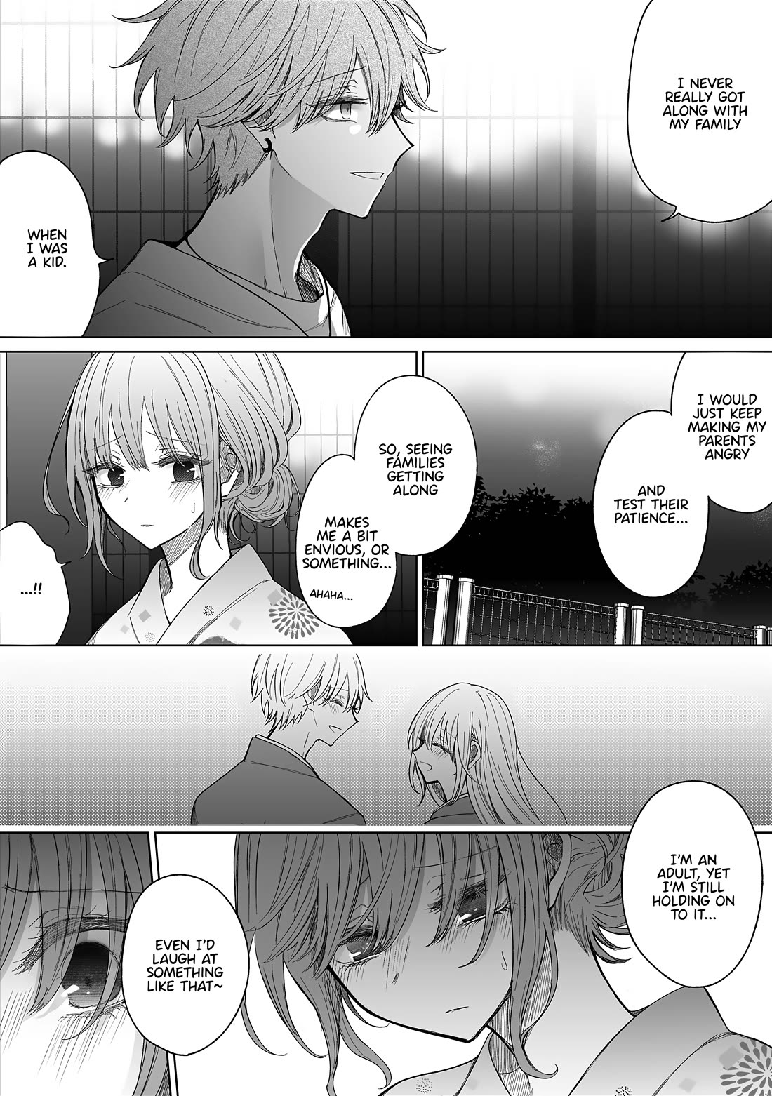 Ichizu de Bitch na Kouhai Chapter 151.5 page 4 - Chapter 151.5: Story About the Summer Festival and Loneliness (Pixiv Alternative)
