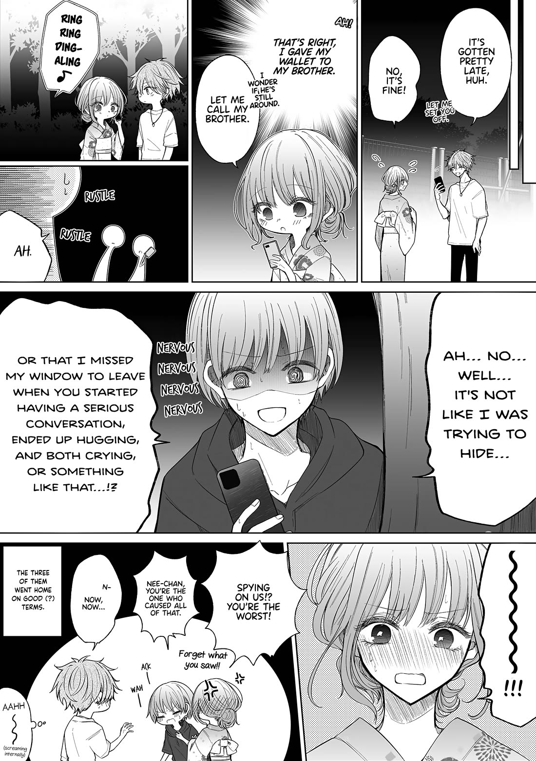 Ichizu de Bitch na Kouhai Chapter 151.5 page 7 - Chapter 151.5: Story About the Summer Festival and Loneliness (Pixiv Alternative)