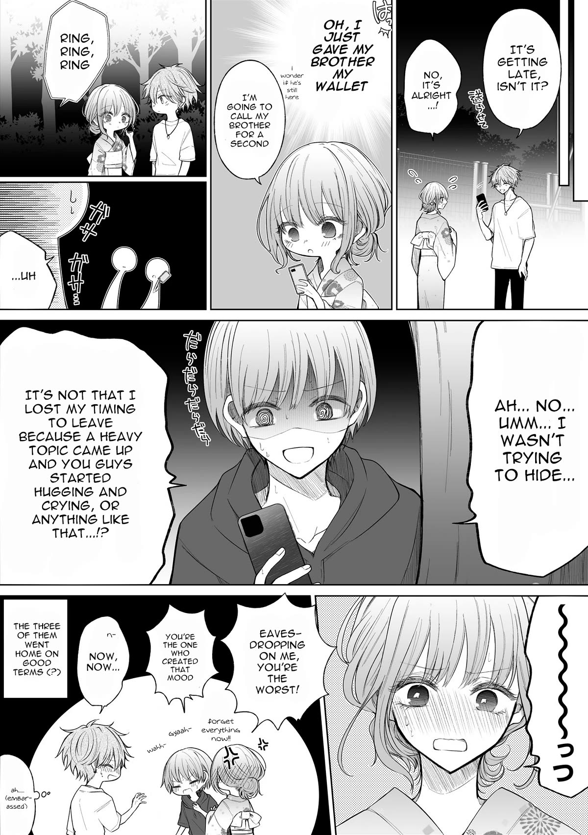 Ichizu de Bitch na Kouhai Chapter 151 page 6 - Chapter 151: Story About the Summer Festival and Loneliness