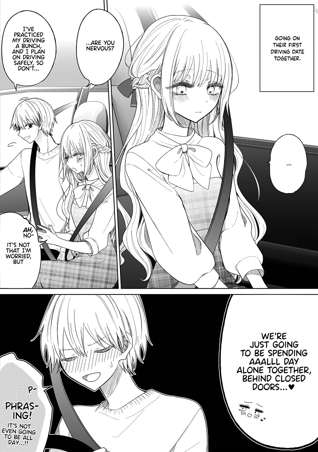 Ichizu de Bitch na Kouhai Chapter 152 page 2 - Chapter 152: Story About the Distance with Driving Dates