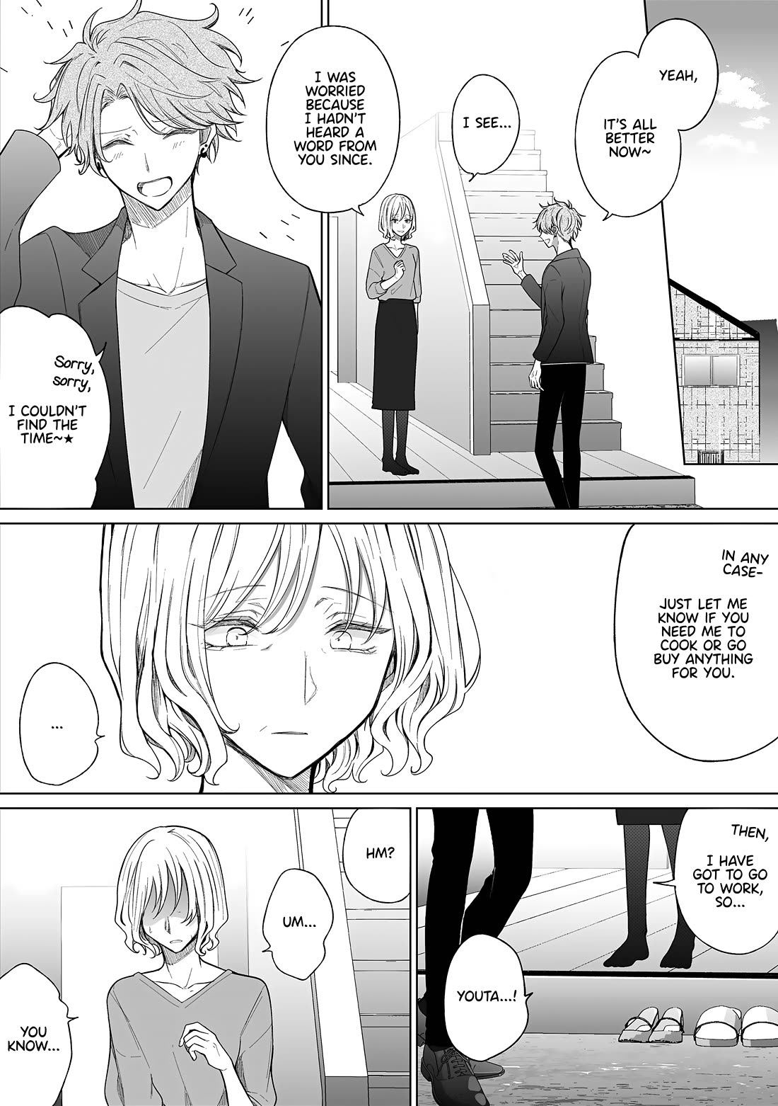 Ichizu de Bitch na Kouhai Chapter 153 page 2 - Chapter 153: Story About Losing the Reason to Go Home