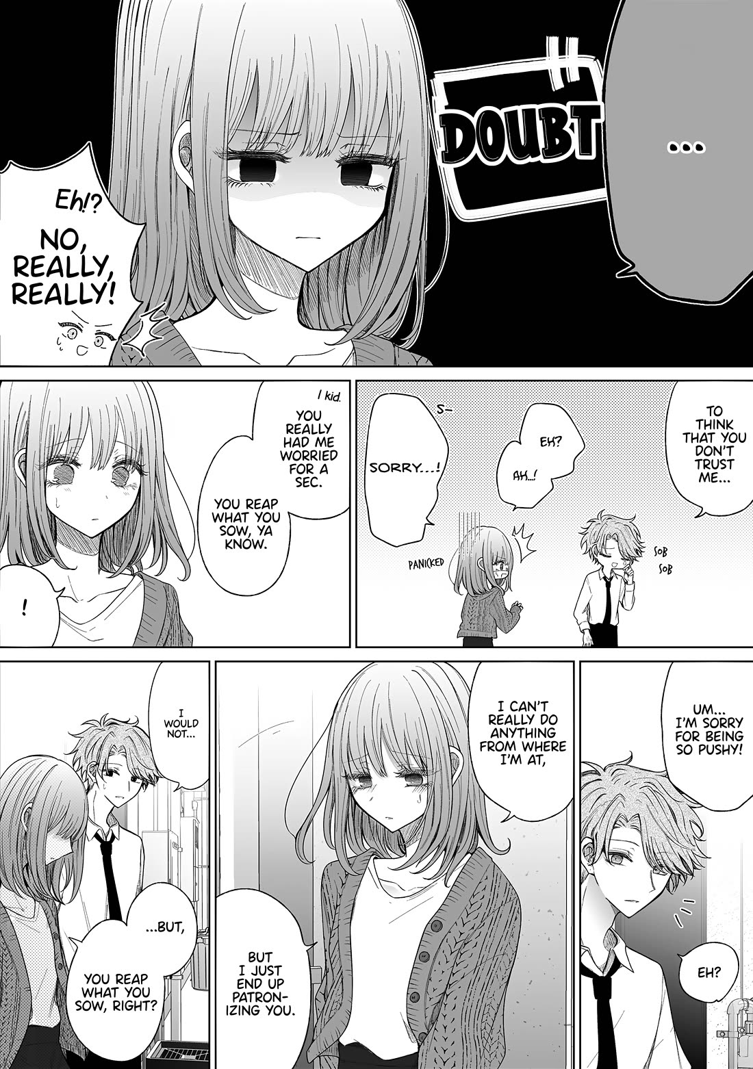 Ichizu de Bitch na Kouhai Chapter 154.5 page 3 - Chapter 154.5: Story About Reaping What You’ve Sown (Pixiv Edition)