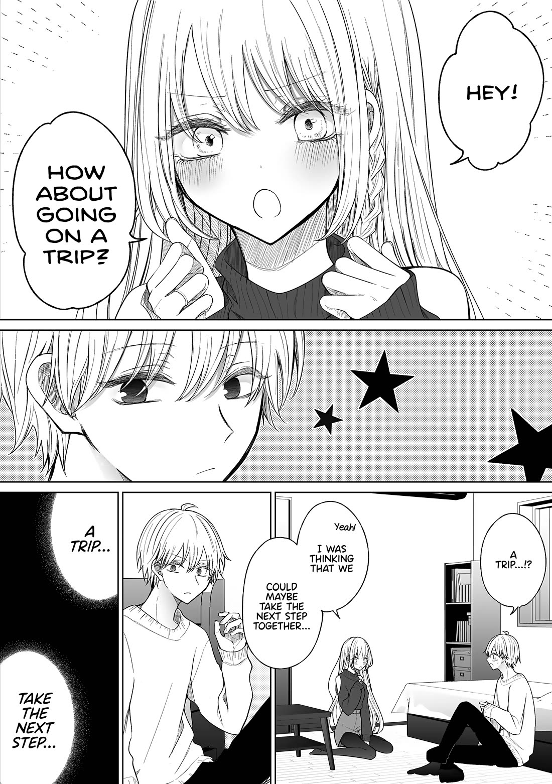 Ichizu de Bitch na Kouhai Chapter 156 page 1 - Chapter 156: Story About the Positives of Being Alone Together