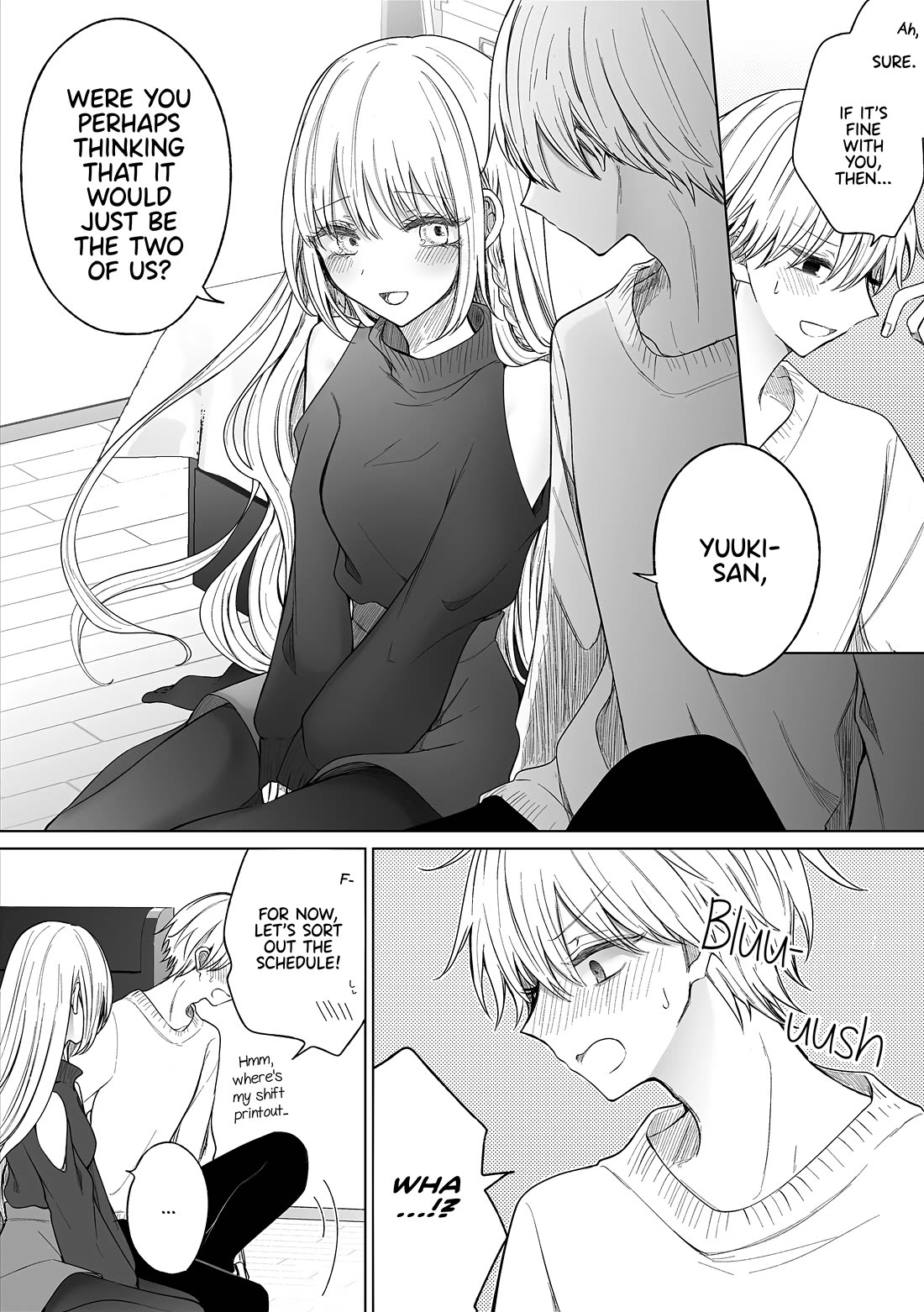 Ichizu de Bitch na Kouhai Chapter 156 page 3 - Chapter 156: Story About the Positives of Being Alone Together