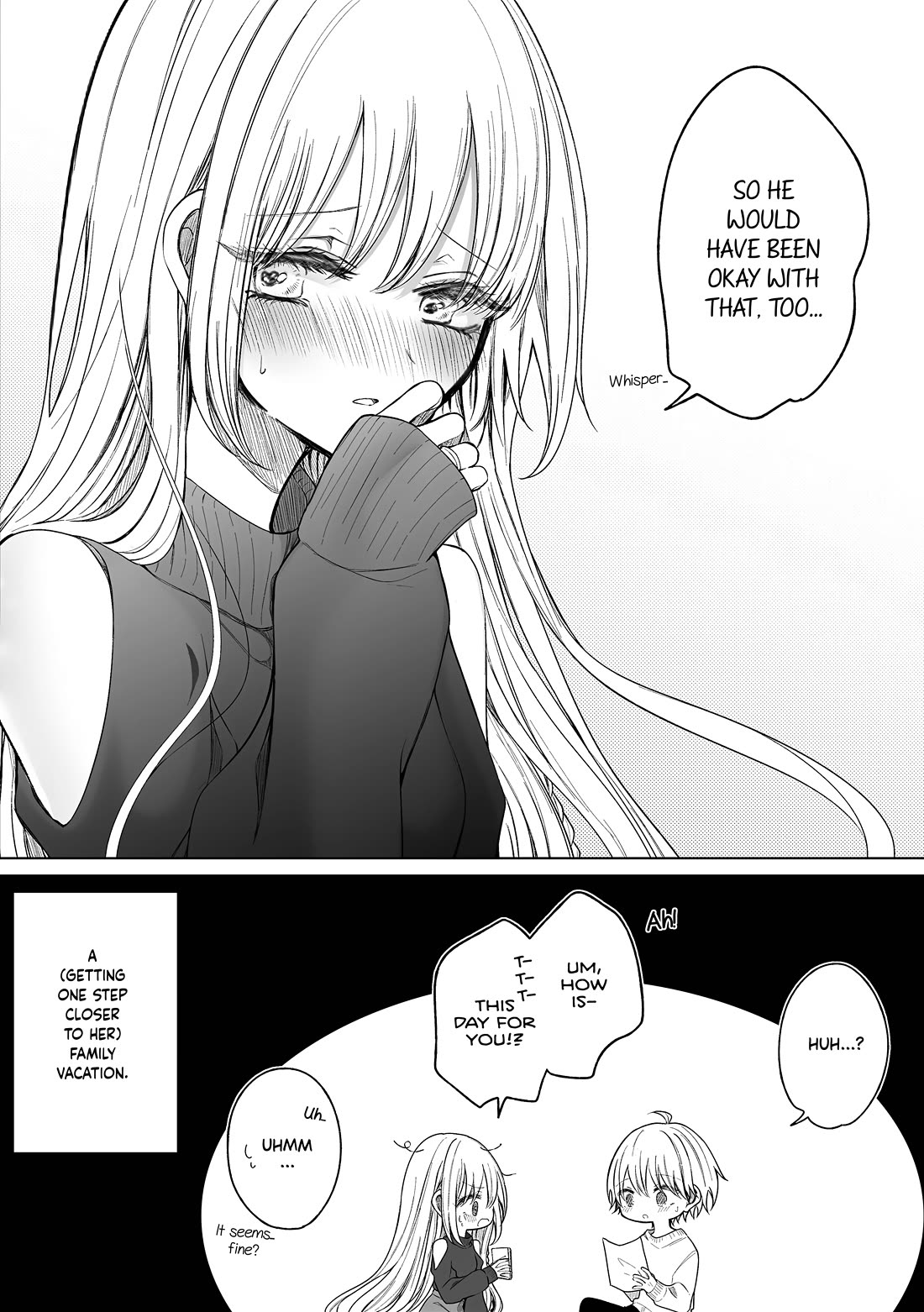 Ichizu de Bitch na Kouhai Chapter 156 page 4 - Chapter 156: Story About the Positives of Being Alone Together