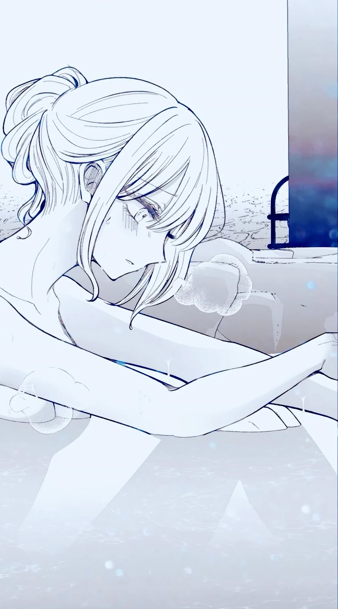 Ichizu de Bitch na Kouhai Chapter 158 page 1 - Chapter 158: Story About Entering the Onsen with the Girlfriend’s Father