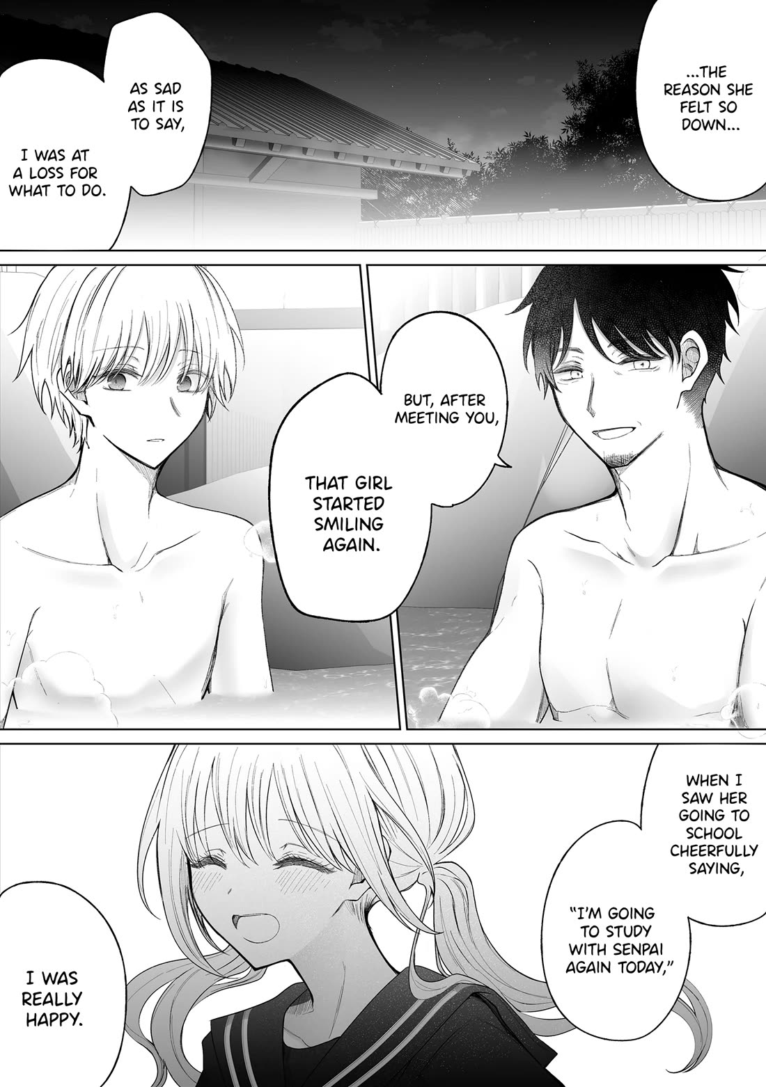 Ichizu de Bitch na Kouhai Chapter 158 page 5 - Chapter 158: Story About Entering the Onsen with the Girlfriend’s Father